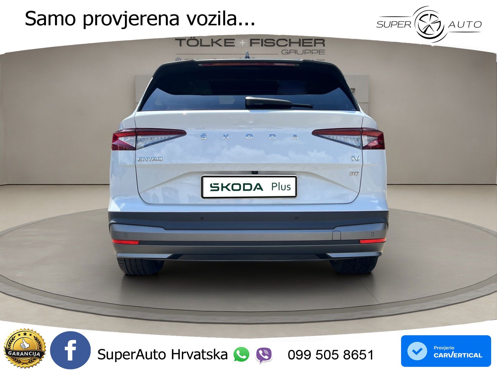 Škoda Enyaq iV 80 82 kWh (204 KS) LED+GR SJED+ACC