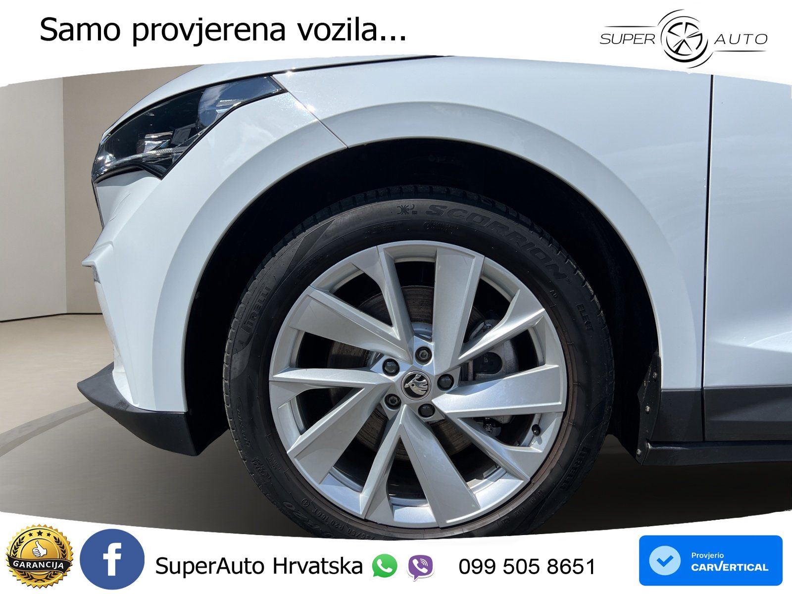 Škoda Enyaq iV 80 82 kWh (204 KS) LED+GR SJED+ACC