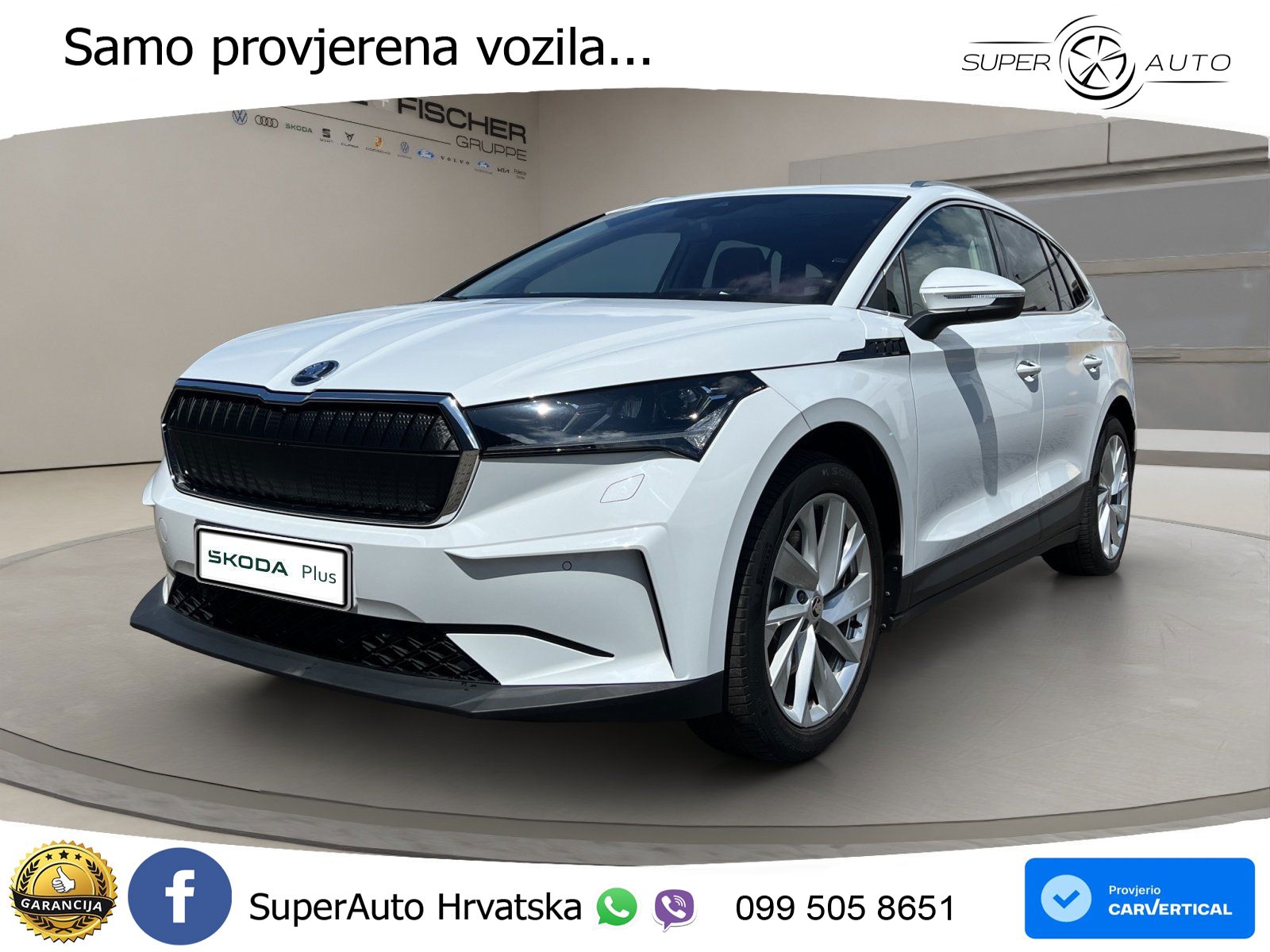 Škoda Enyaq iV 80 82 kWh (204 KS) LED+GR SJED+ACC