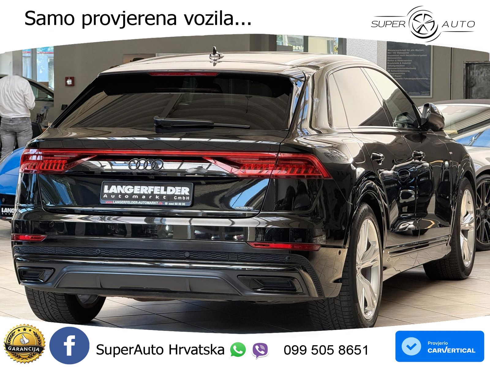 Audi Q8 50 TDI V6 (286 KS) quattro Tiptronic