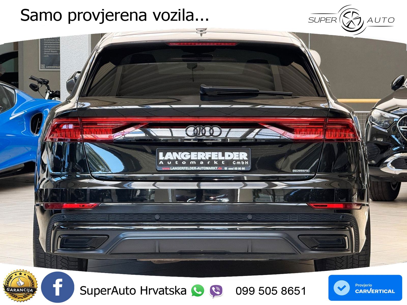 Audi Q8 50 TDI V6 (286 KS) quattro Tiptronic