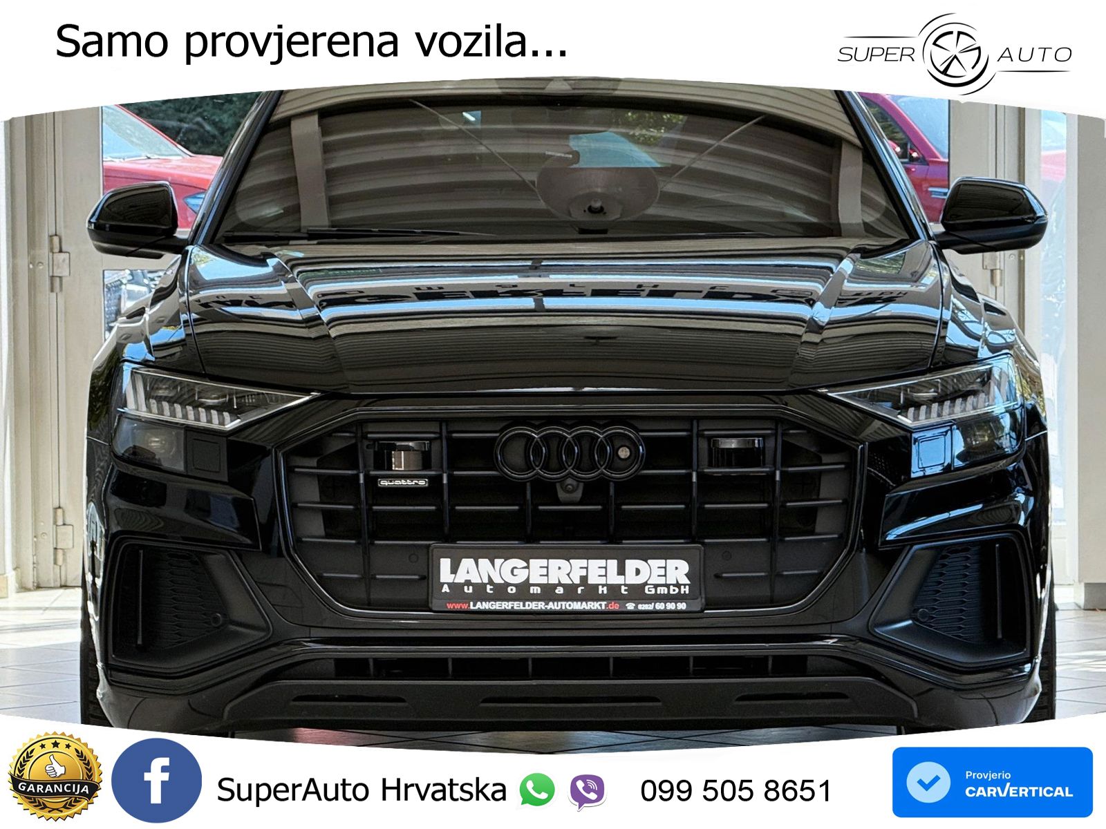 Audi Q8 50 TDI V6 (286 KS) quattro Tiptronic