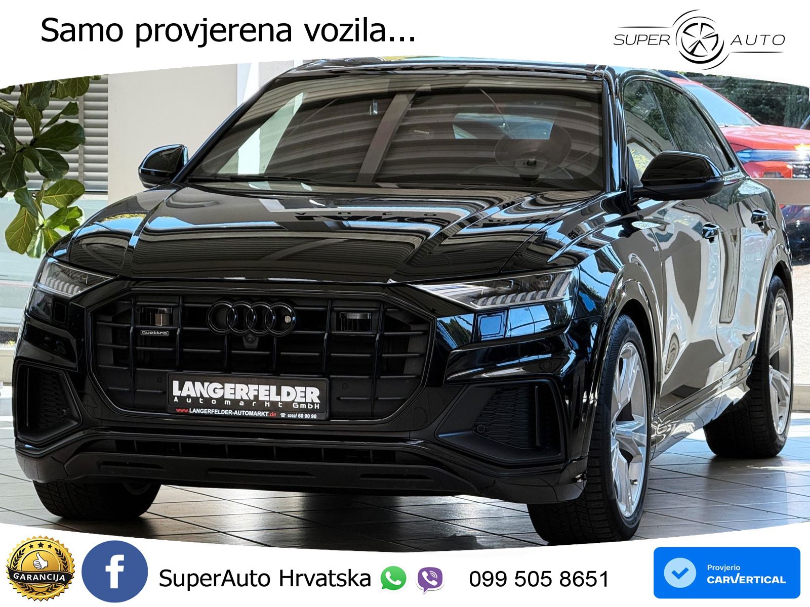 Audi Q8 50 TDI V6 (286 KS) quattro Tiptronic