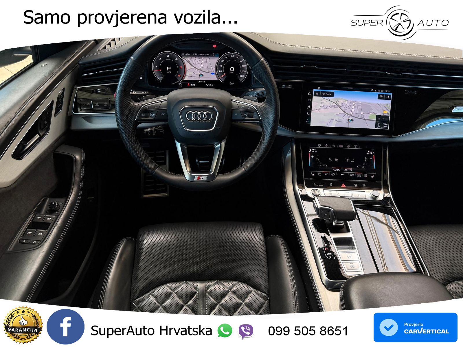Audi Q8 50 TDI V6 (286 KS) quattro Tiptronic