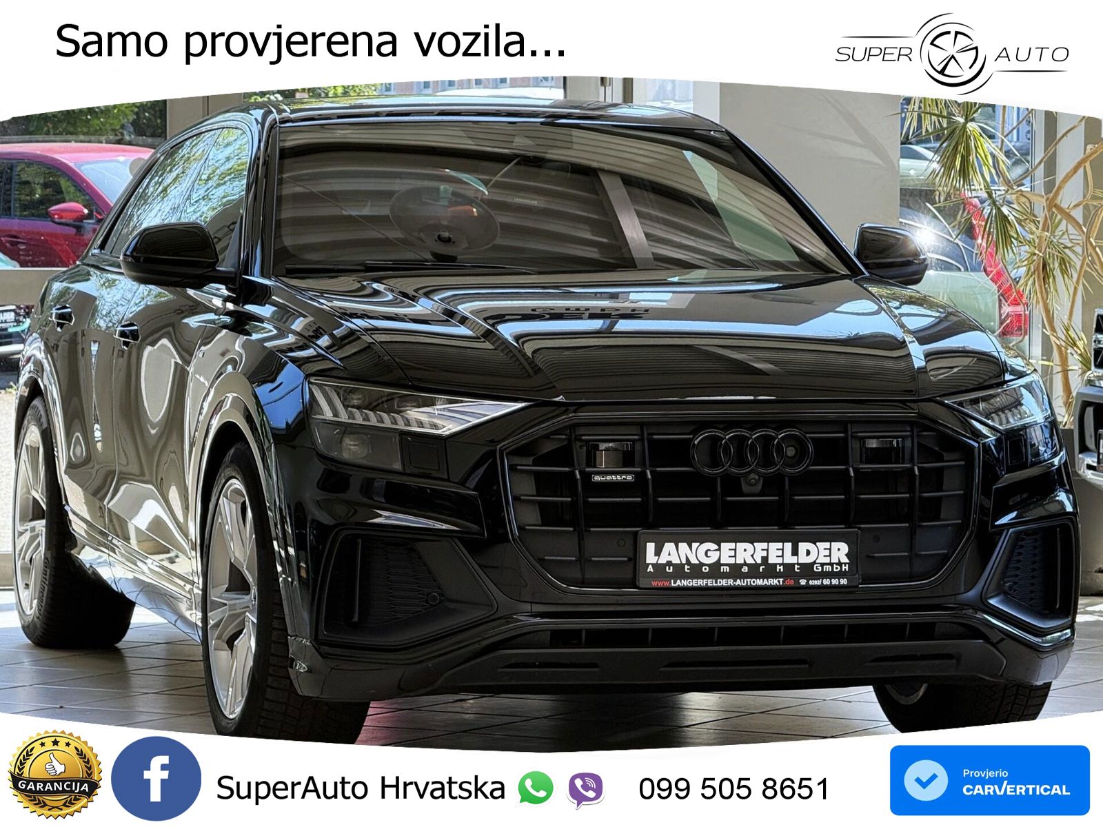 Audi Q8 50 TDI V6 (286 KS) quattro Tiptronic