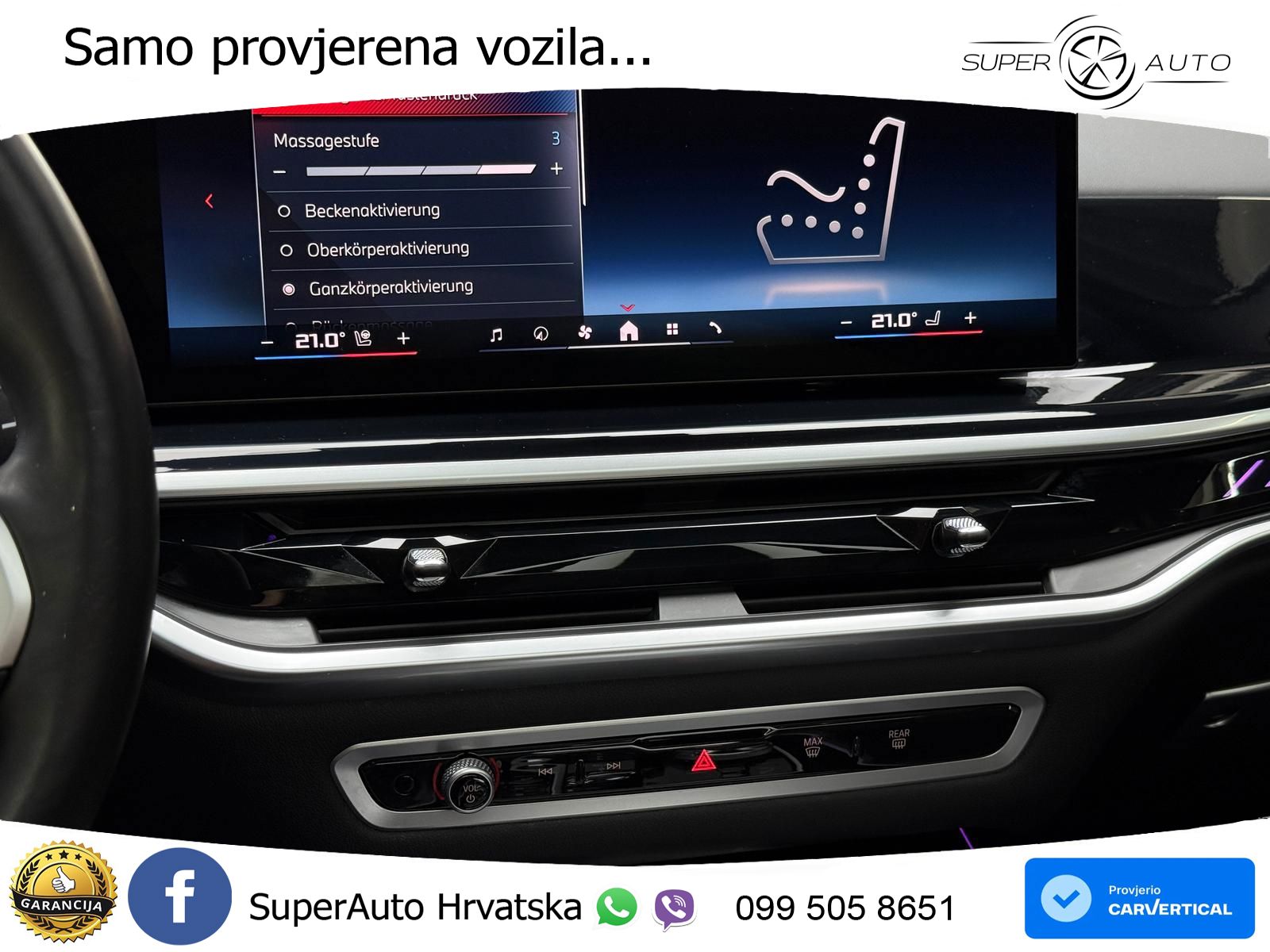 BMW X5 M60i V8 (530 KS) xDrive Steptronic ZRAČNI+ACC+GR SJED+KAM+PANO