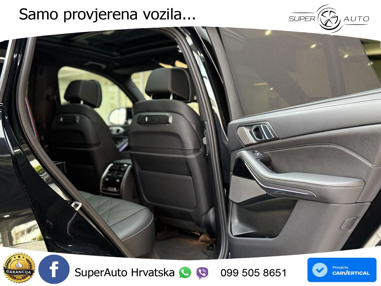 BMW X5 M60i V8 (530 KS) xDrive Steptronic ZRAČNI+ACC+GR SJED+KAM+PANO