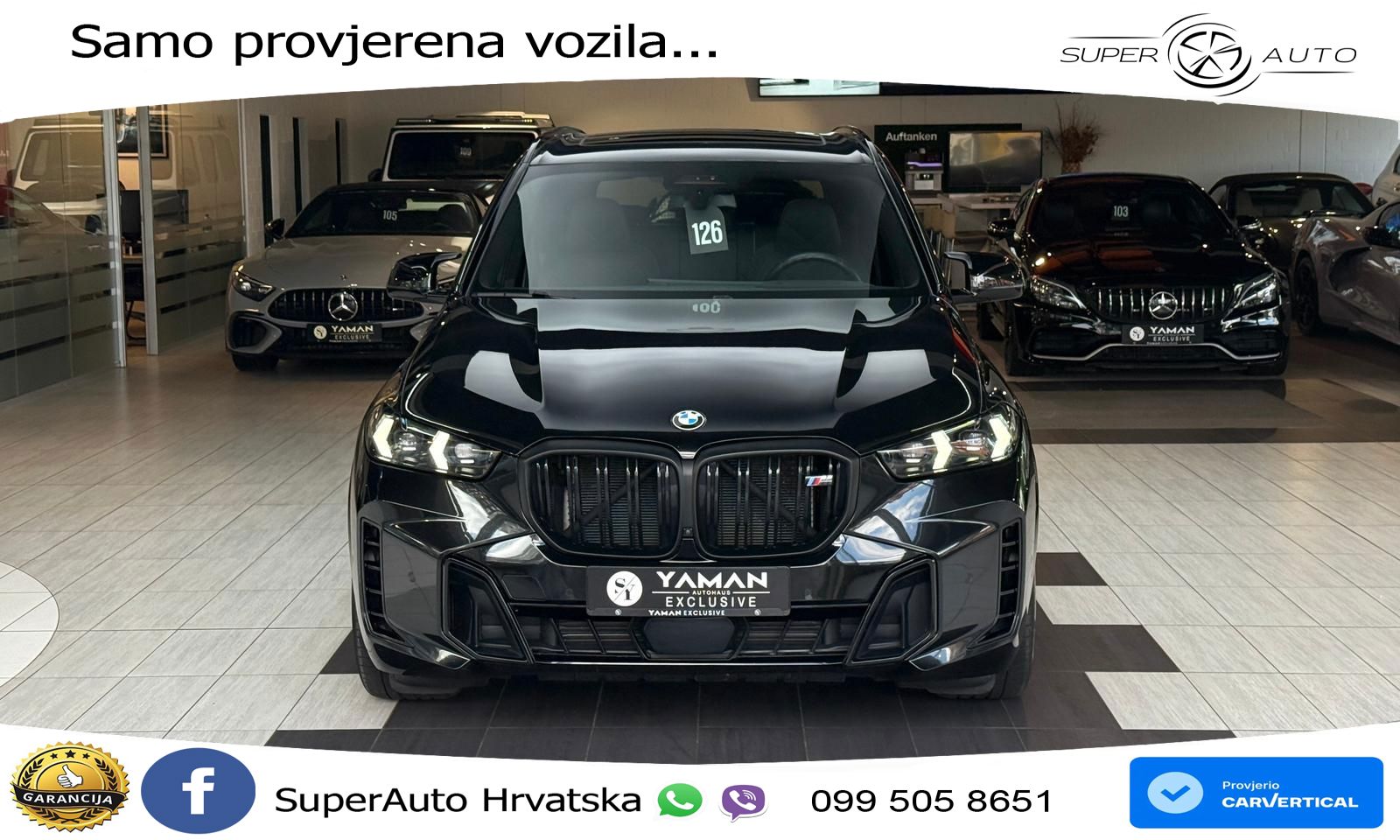 BMW X5 M60i V8 (530 KS) xDrive Steptronic ZRAČNI+ACC+GR SJED+KAM+PANO