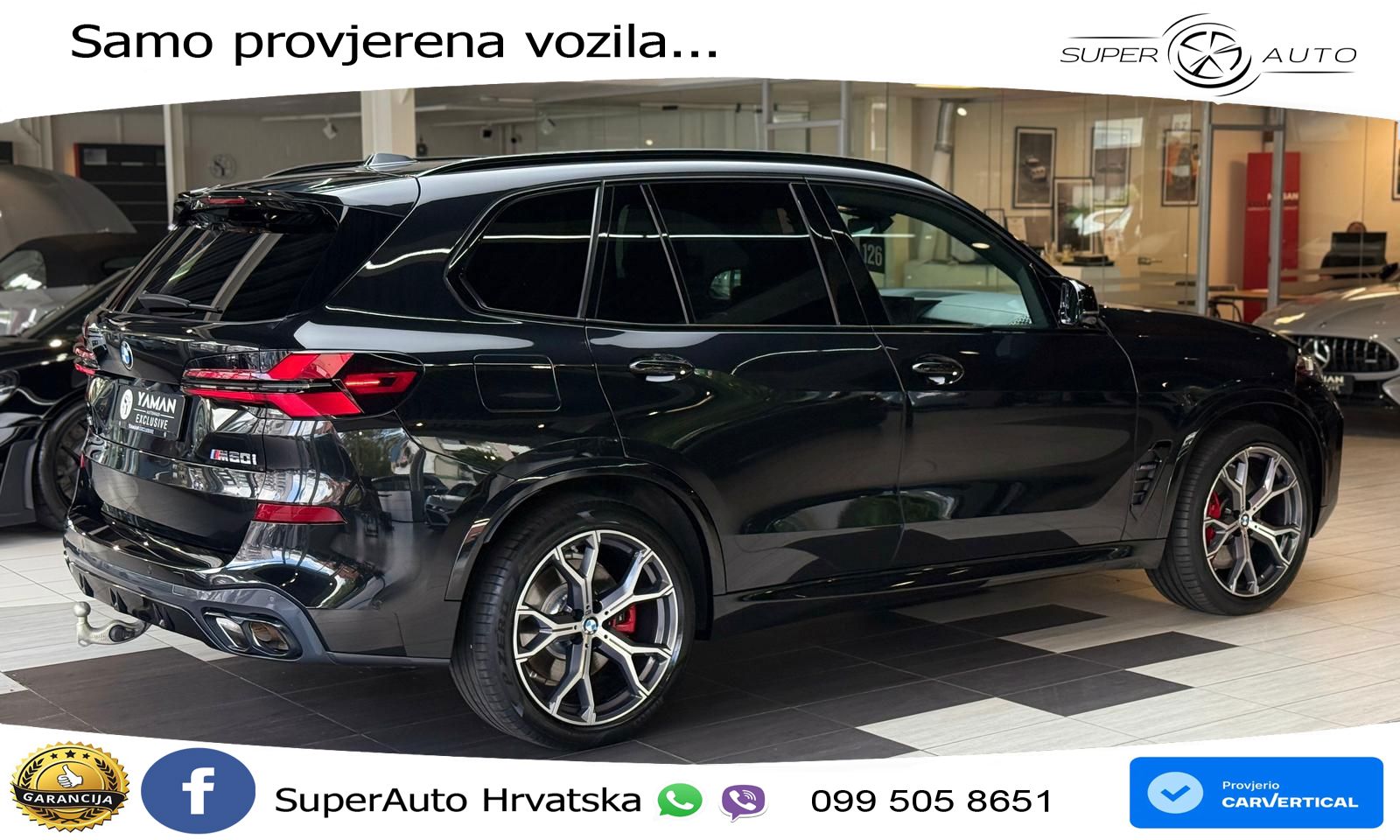 BMW X5 M60i V8 (530 KS) xDrive Steptronic ZRAČNI+ACC+GR SJED+KAM+PANO