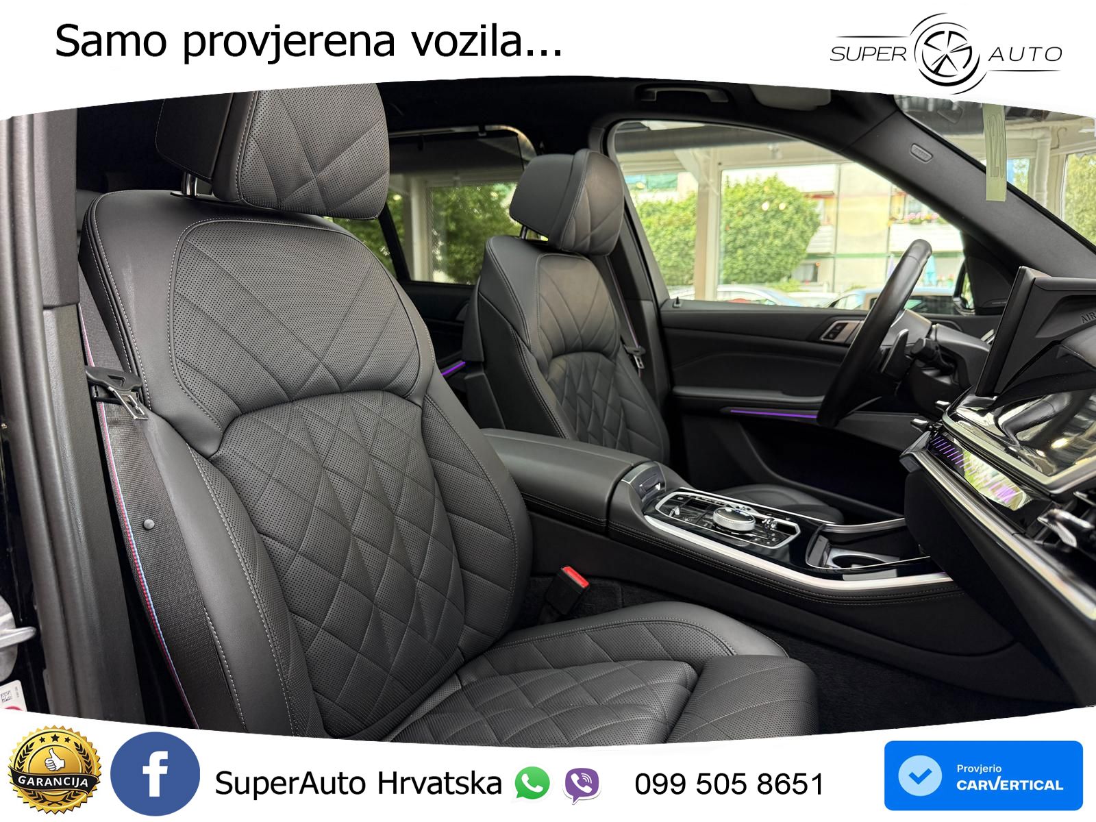 BMW X5 M60i V8 (530 KS) xDrive Steptronic ZRAČNI+ACC+GR SJED+KAM+PANO