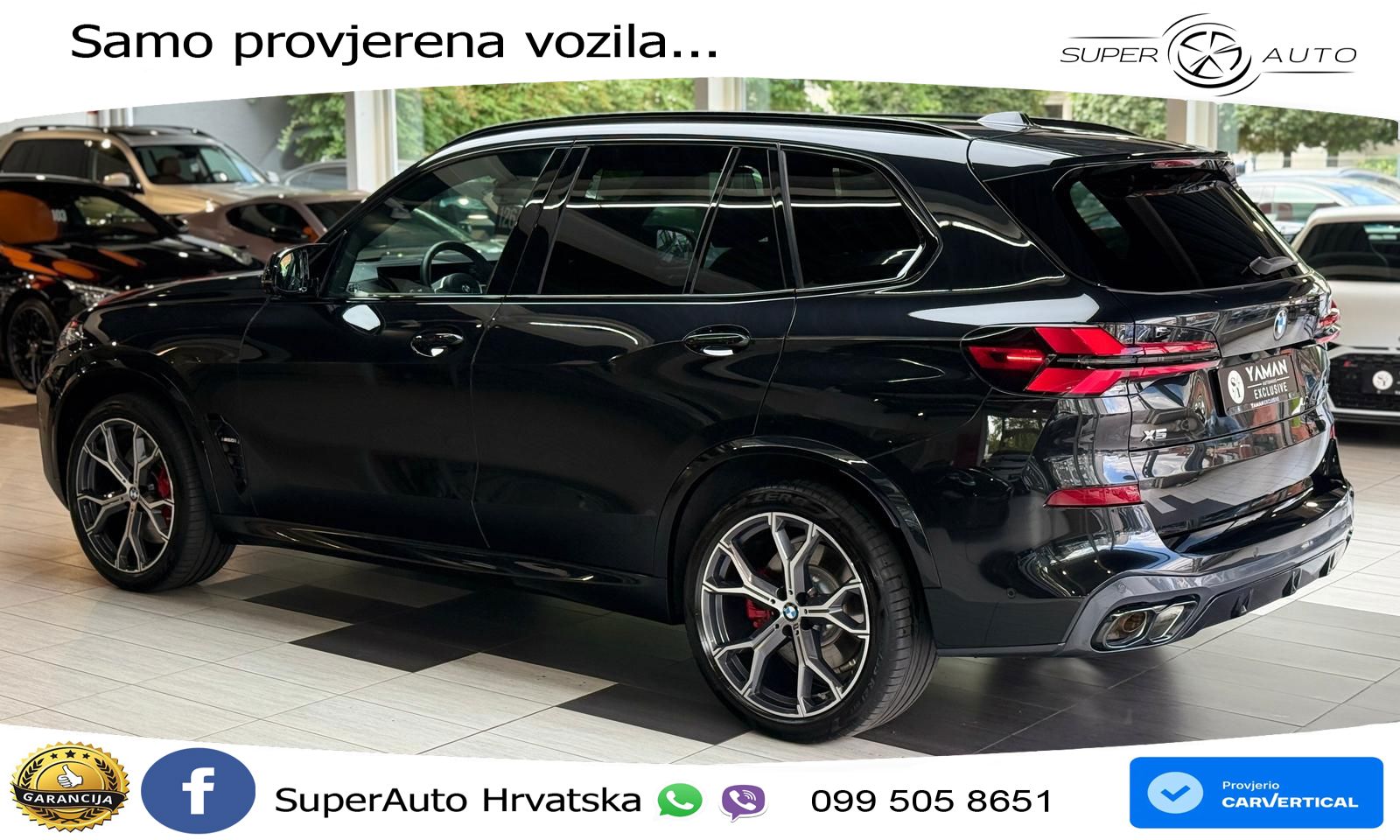 BMW X5 M60i V8 (530 KS) xDrive Steptronic ZRAČNI+ACC+GR SJED+KAM+PANO