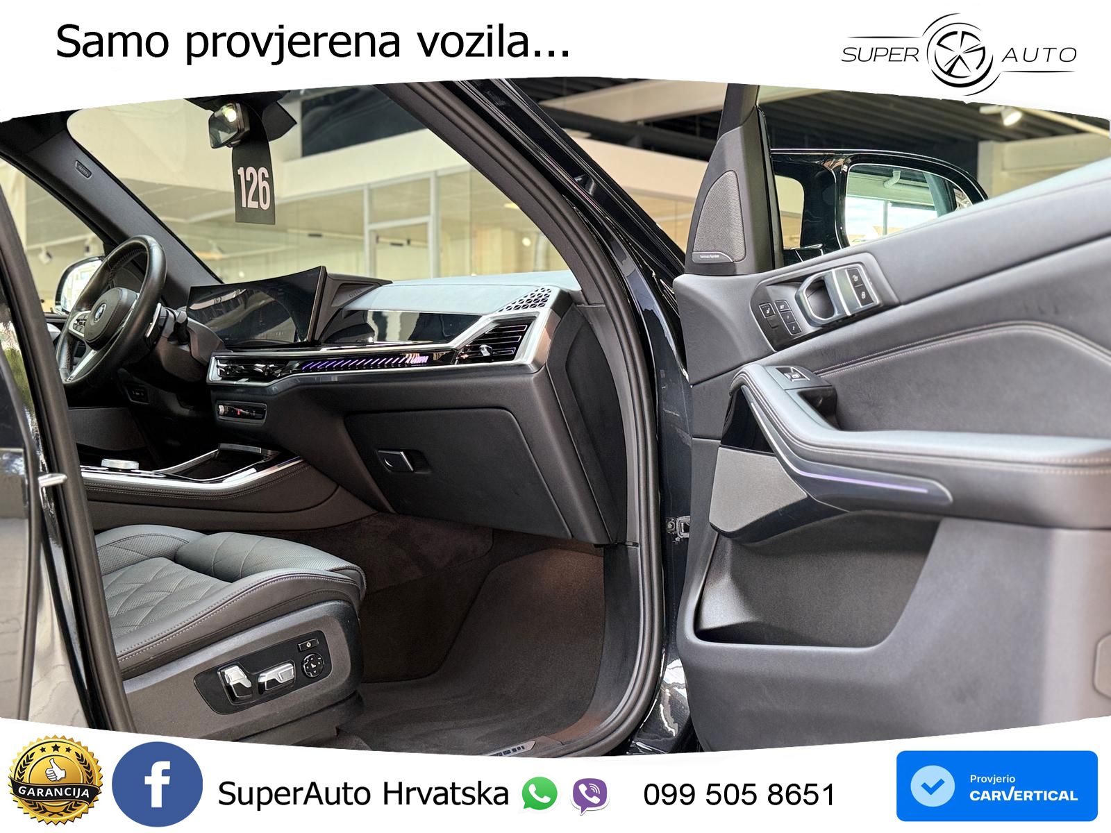 BMW X5 M60i V8 (530 KS) xDrive Steptronic ZRAČNI+ACC+GR SJED+KAM+PANO