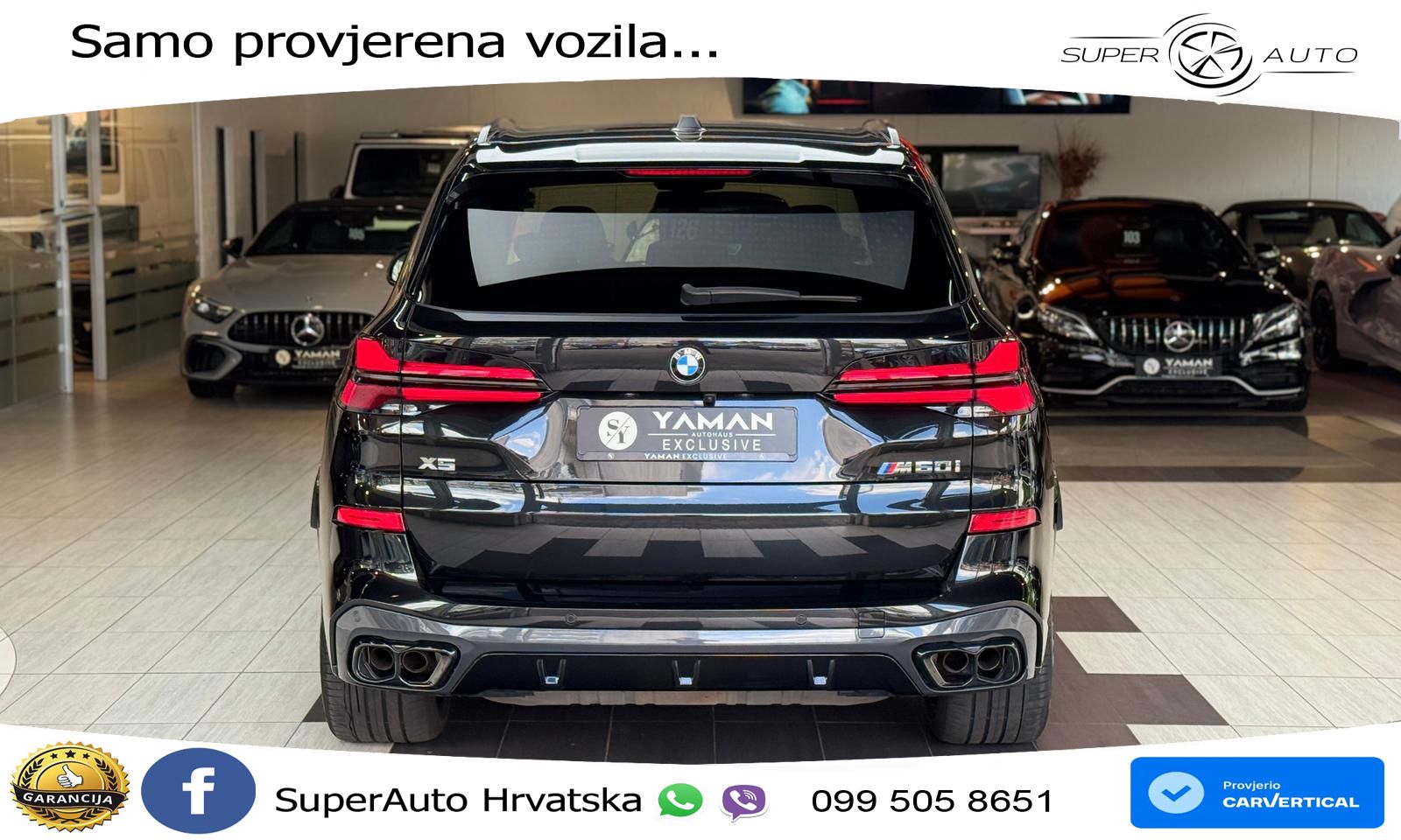 BMW X5 M60i V8 (530 KS) xDrive Steptronic ZRAČNI+ACC+GR SJED+KAM+PANO