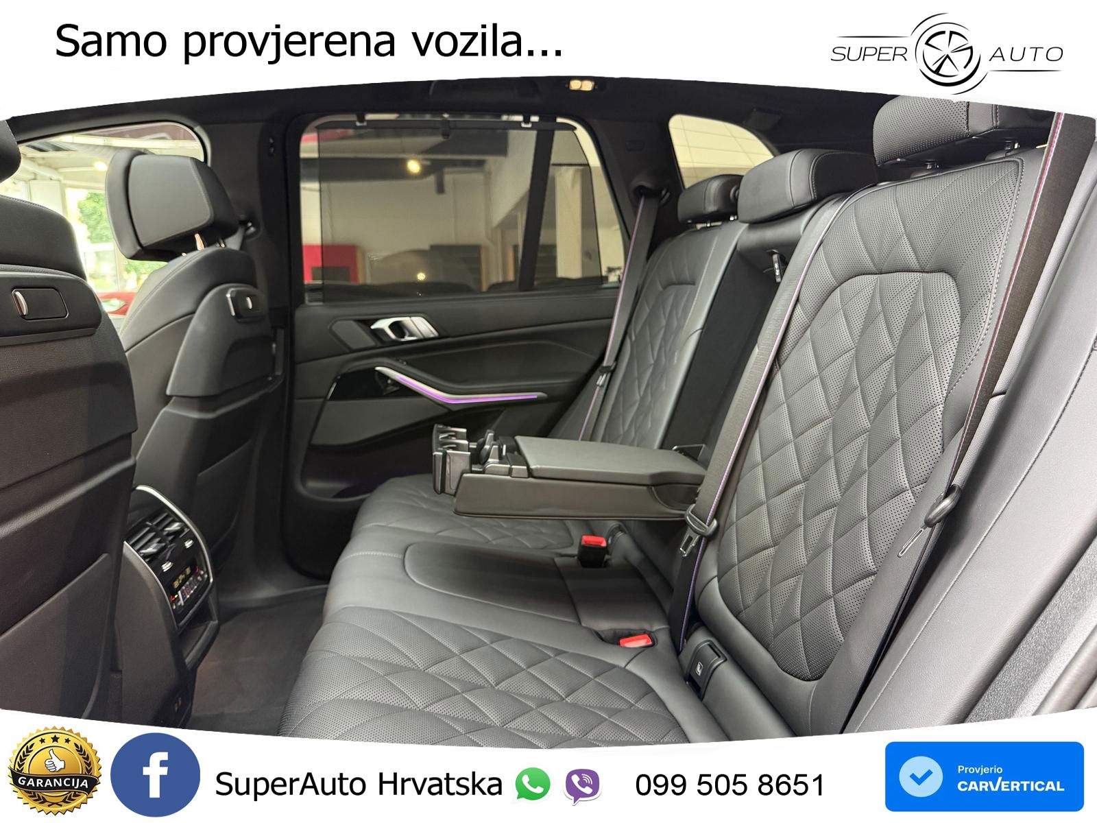 BMW X5 M60i V8 (530 KS) xDrive Steptronic ZRAČNI+ACC+GR SJED+KAM+PANO