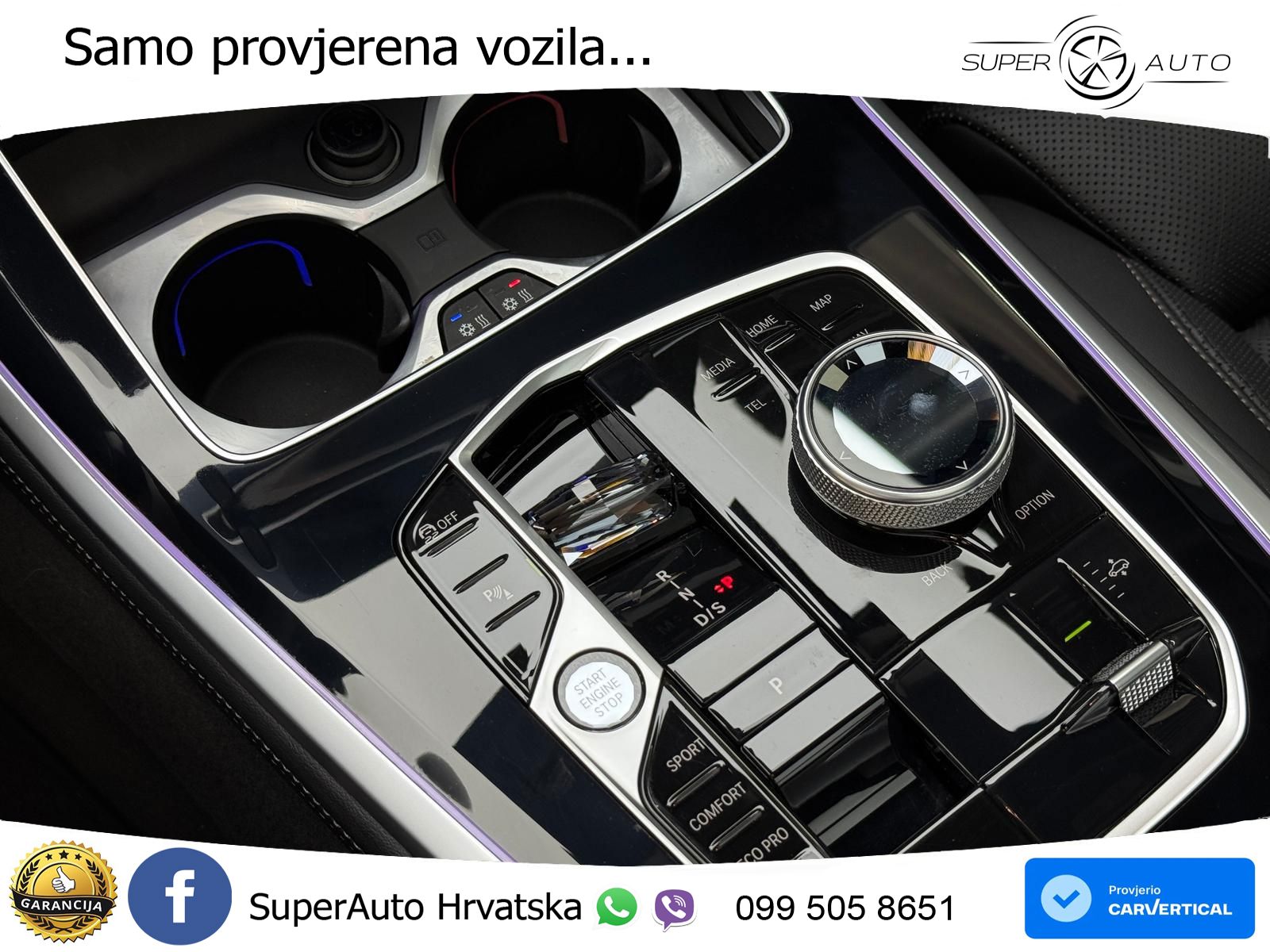 BMW X5 M60i V8 (530 KS) xDrive Steptronic ZRAČNI+ACC+GR SJED+KAM+PANO