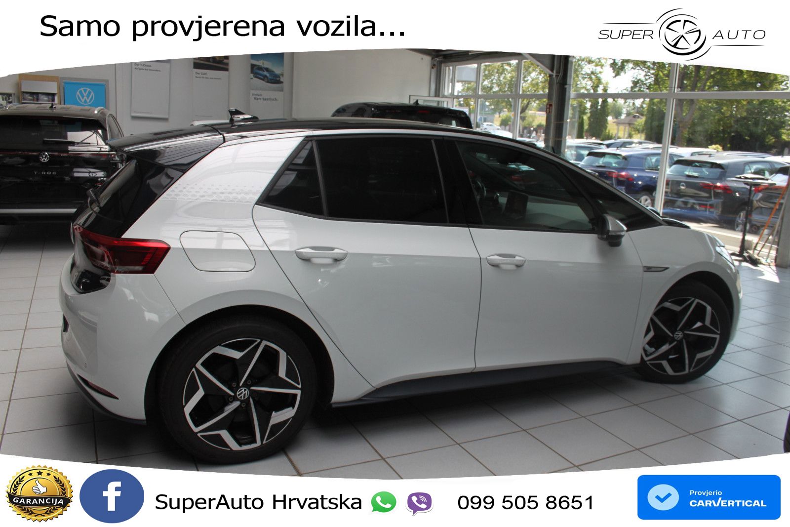 Volkswagen ID.3 Pro Performance 62 kWh (204 KS) LED+GR SJED+ACC