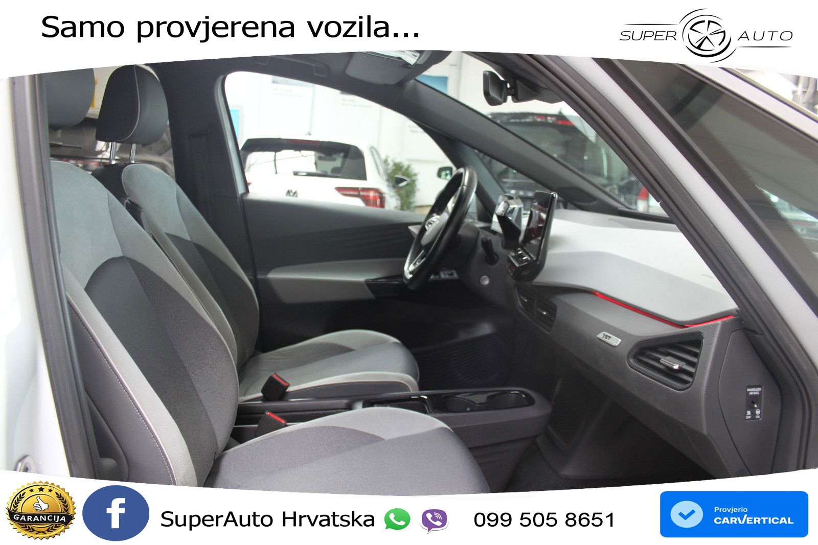 Volkswagen ID.3 Pro Performance 62 kWh (204 KS) LED+GR SJED+ACC
