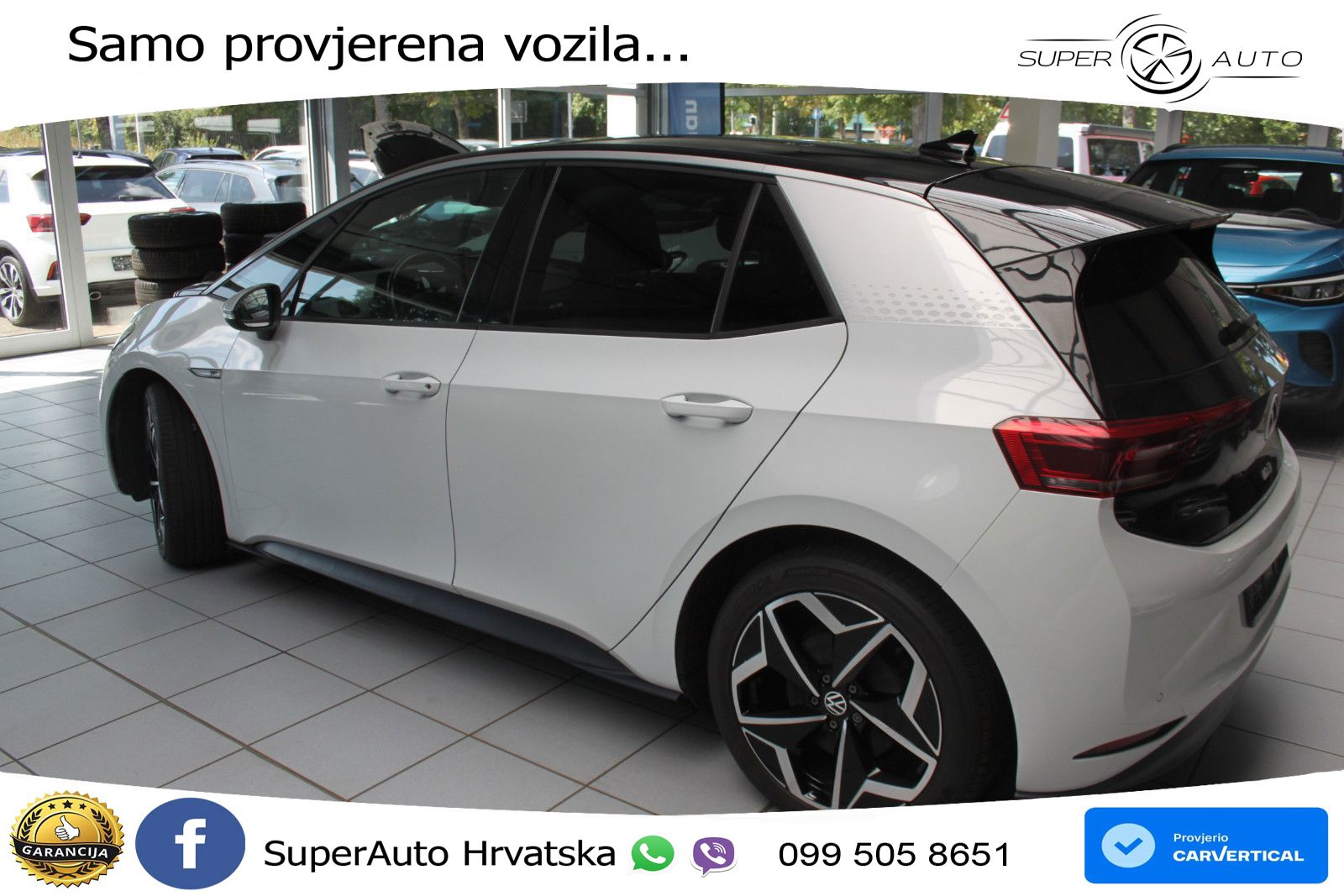 Volkswagen ID.3 Pro Performance 62 kWh (204 KS) LED+GR SJED+ACC