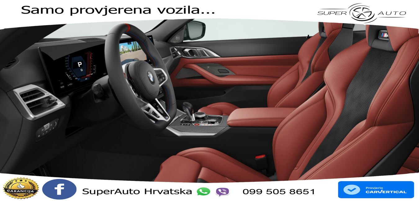 BMW M4 Competition 3.0 (530 KS) xDrive Steptronic LED+GR SJED+ACC