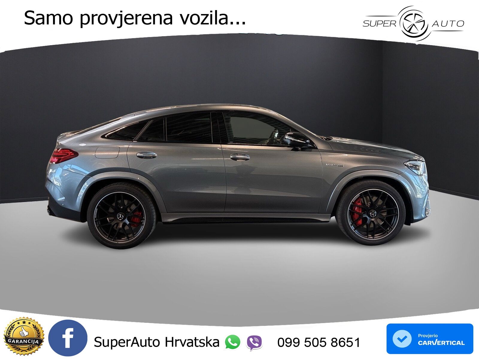 Mercedes AMG GLE Coupe 63 S V8 (612 KS) EQ Boost 4MATIC+ AMG SPEEDSHIFT TCT 9G LED+GR SJED+ACC