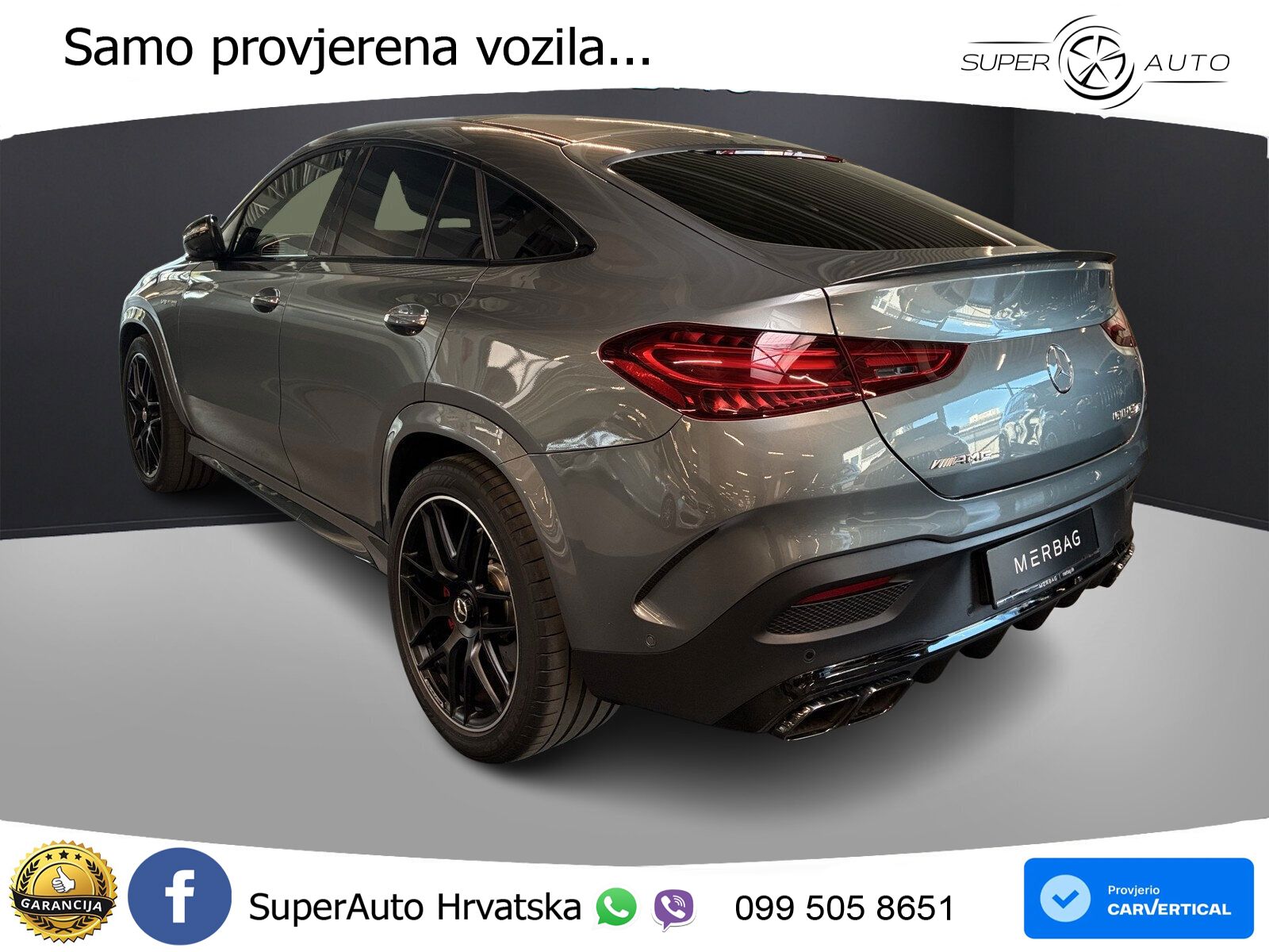 Mercedes AMG GLE Coupe 63 S V8 (612 KS) EQ Boost 4MATIC+ AMG SPEEDSHIFT TCT 9G LED+GR SJED+ACC