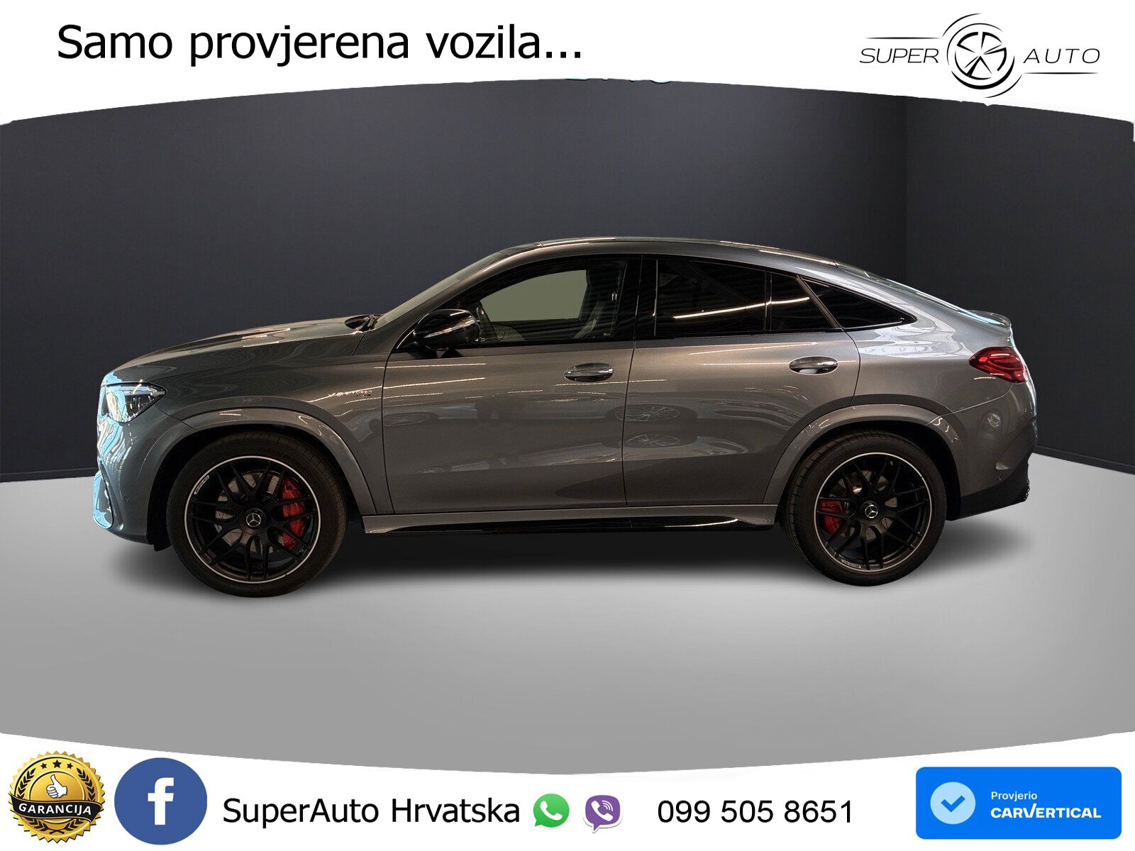 Mercedes AMG GLE Coupe 63 S V8 (612 KS) EQ Boost 4MATIC+ AMG SPEEDSHIFT TCT 9G LED+GR SJED+ACC