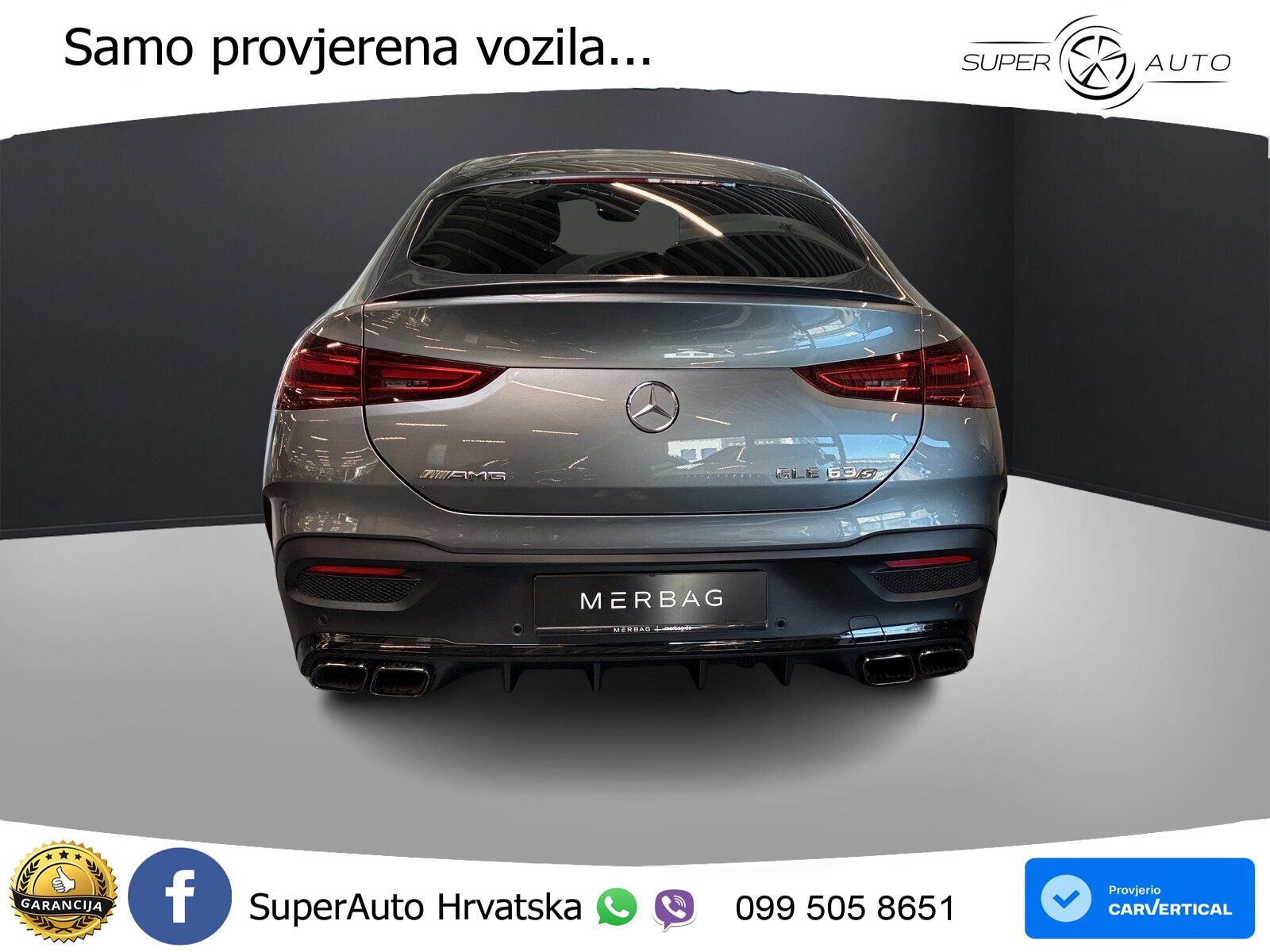 Mercedes AMG GLE Coupe 63 S V8 (612 KS) EQ Boost 4MATIC+ AMG SPEEDSHIFT TCT 9G LED+GR SJED+ACC