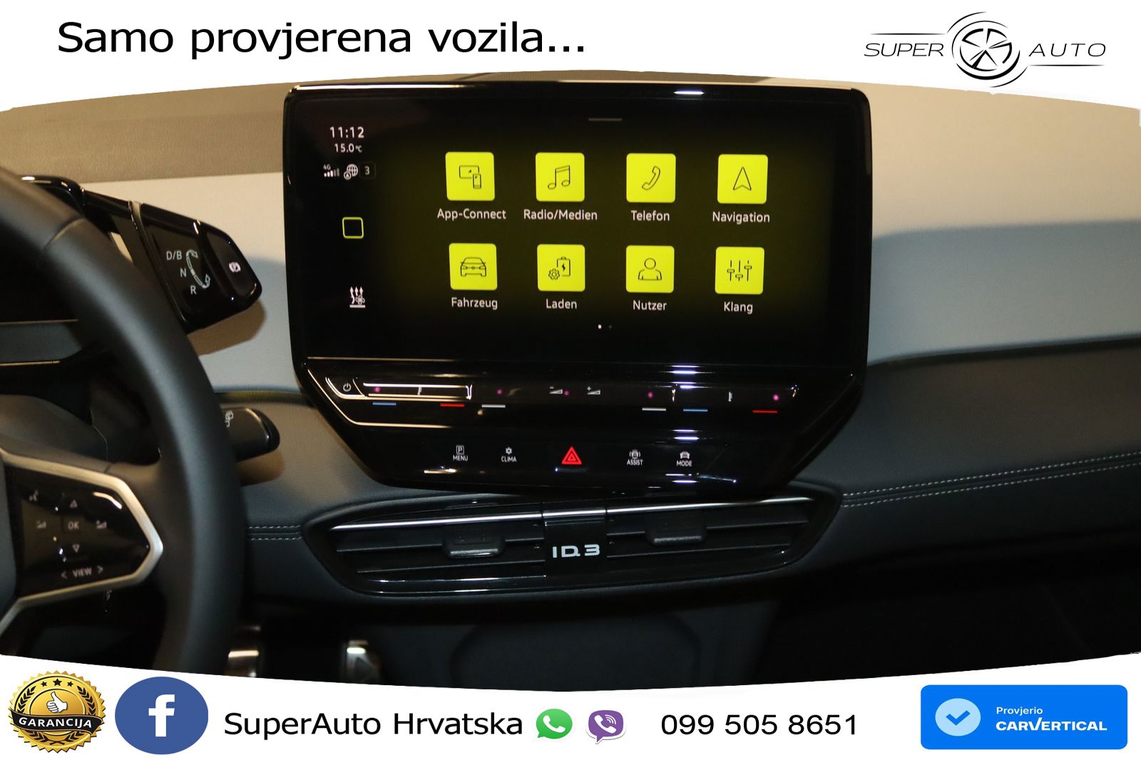 Volkswagen ID.3 Pro 62 kWh (204 KS) LED+GR SJED+ACC