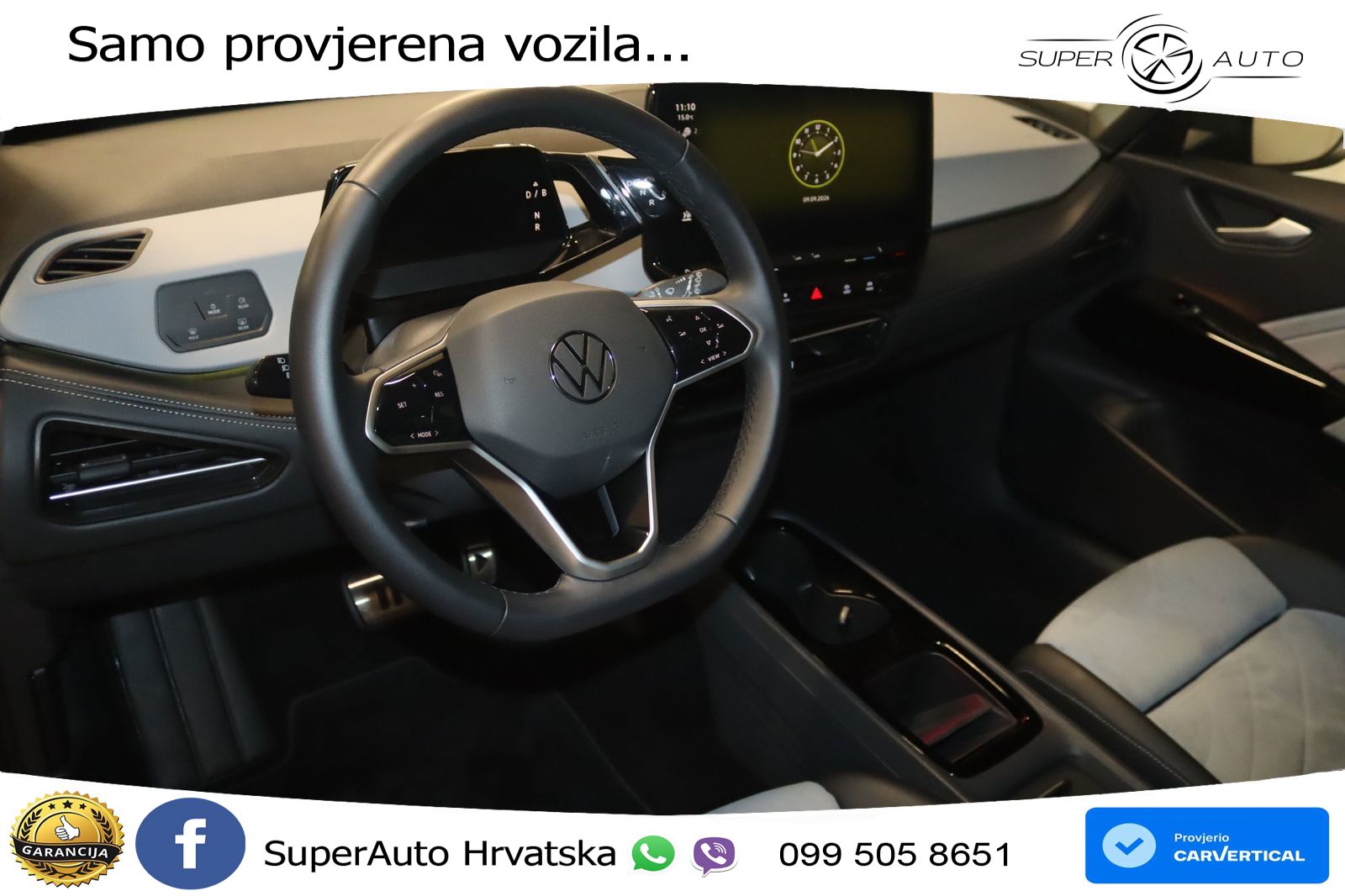Volkswagen ID.3 Pro 62 kWh (204 KS) LED+GR SJED+ACC