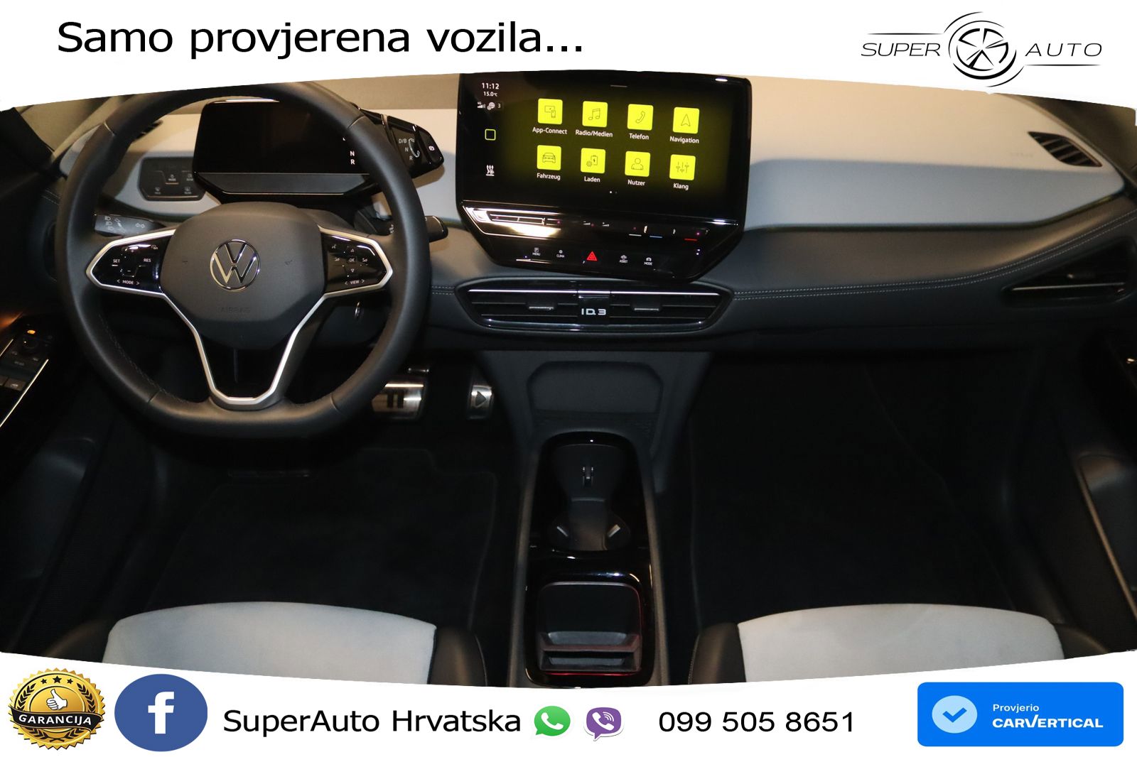 Volkswagen ID.3 Pro 62 kWh (204 KS) LED+GR SJED+ACC