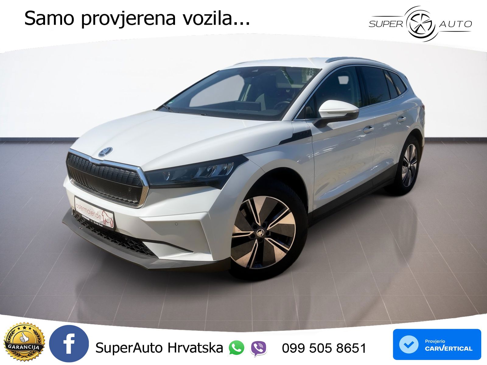 Škoda Enyaq iV 80 82 kWh (204 KS) LED+GR SJED+ACC