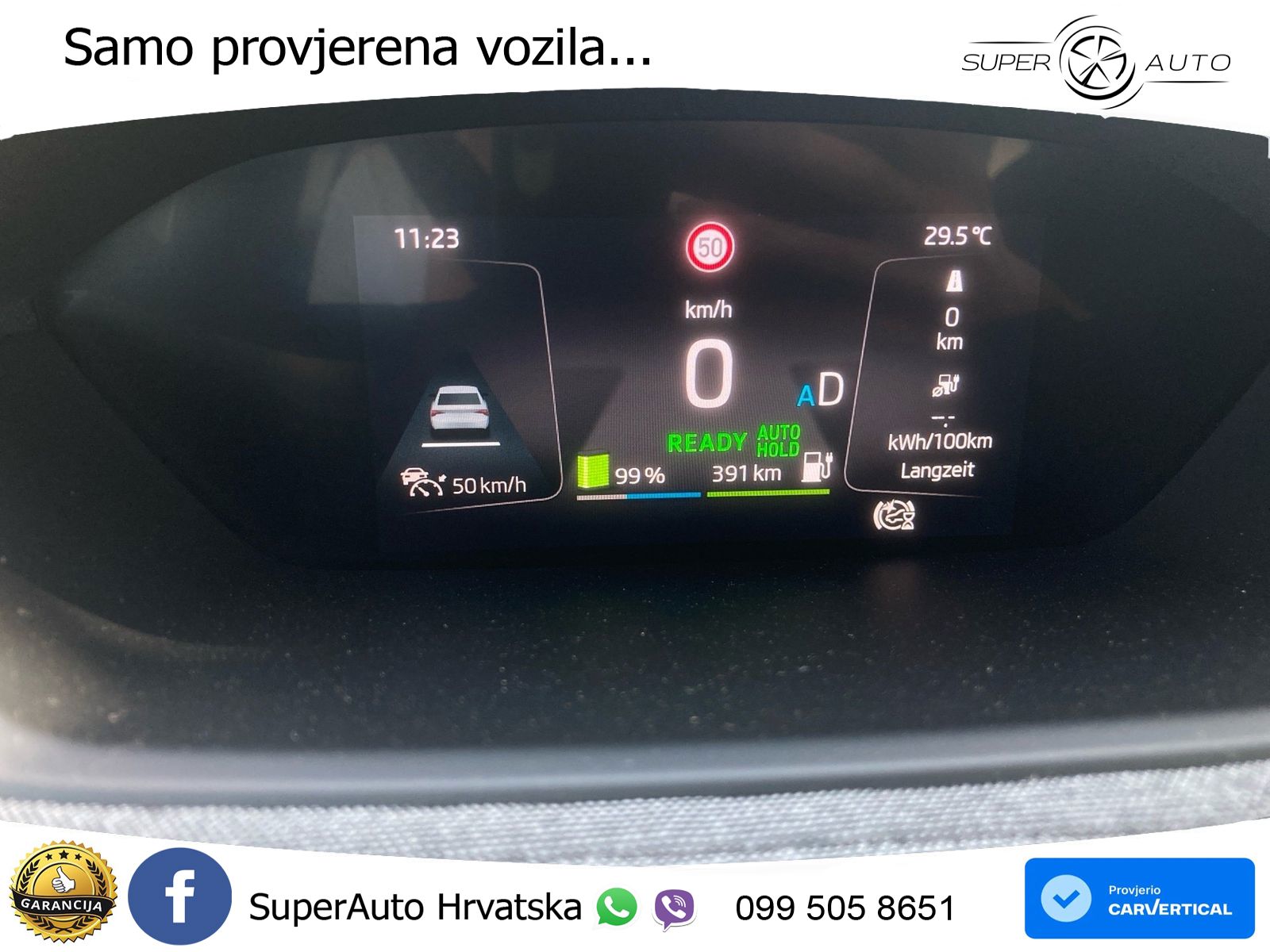 Škoda Enyaq iV 80 82 kWh (204 KS) LED+GR SJED+ACC