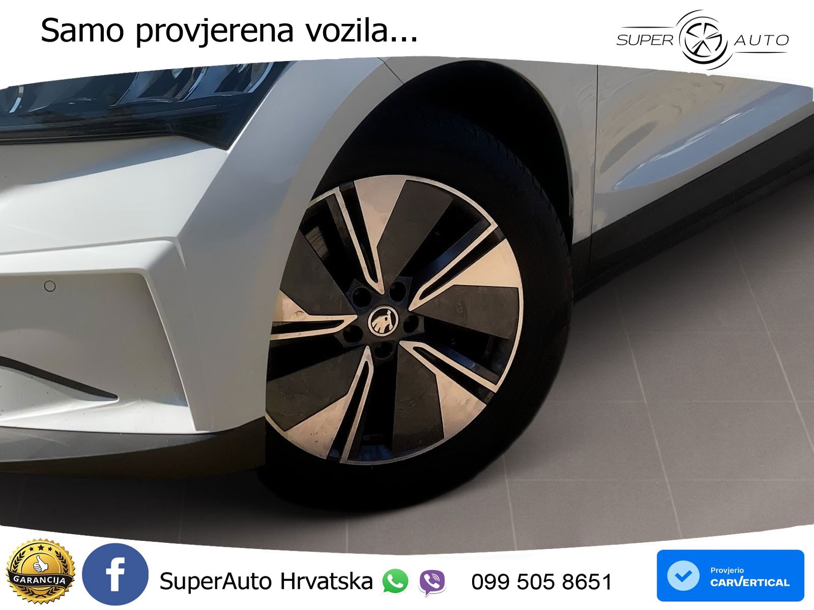Škoda Enyaq iV 80 82 kWh (204 KS) LED+GR SJED+ACC