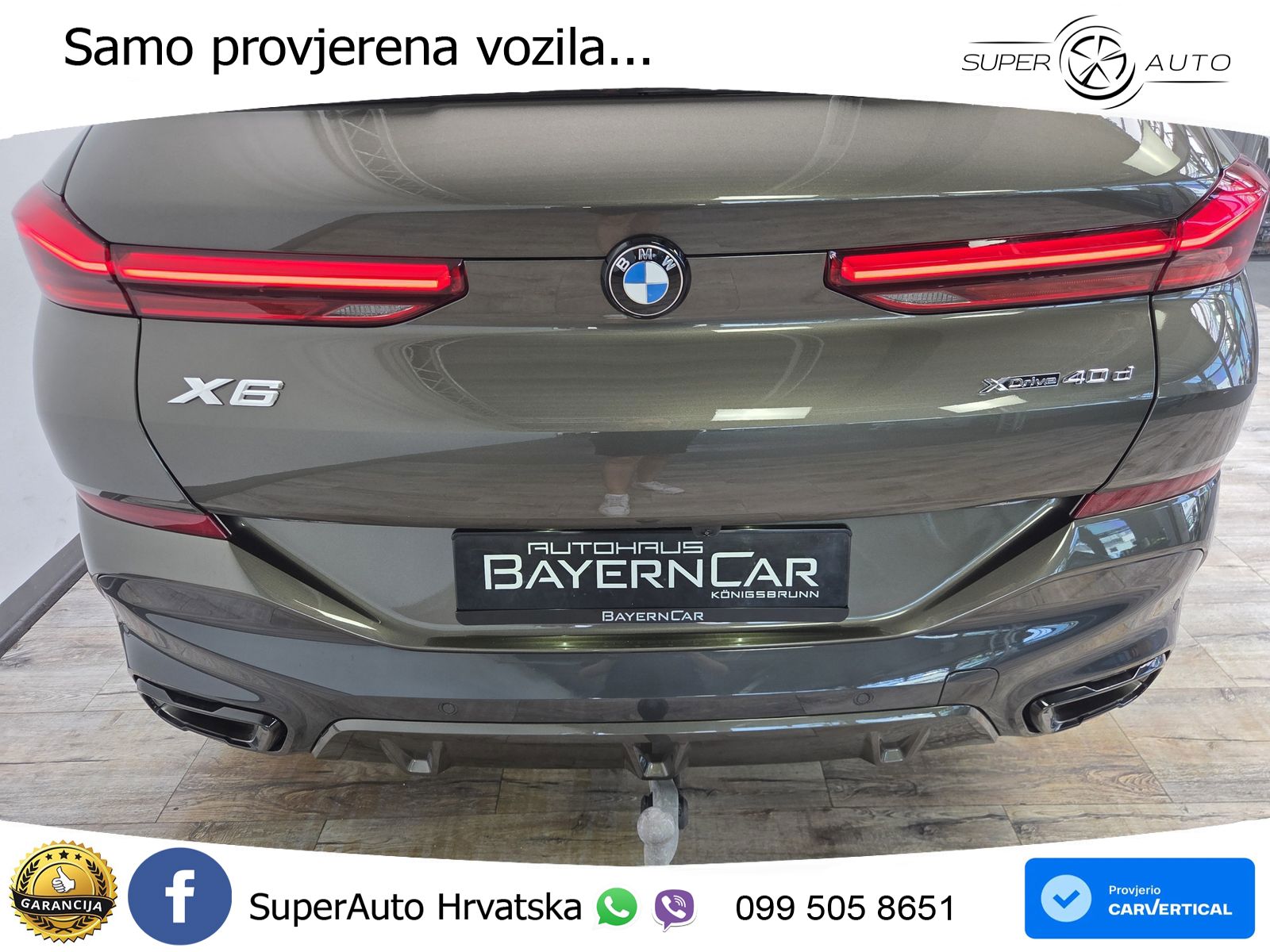 BMW X6 40d (352 KS) xDrive Steptronic M Sport LED+GR SJED+ACC