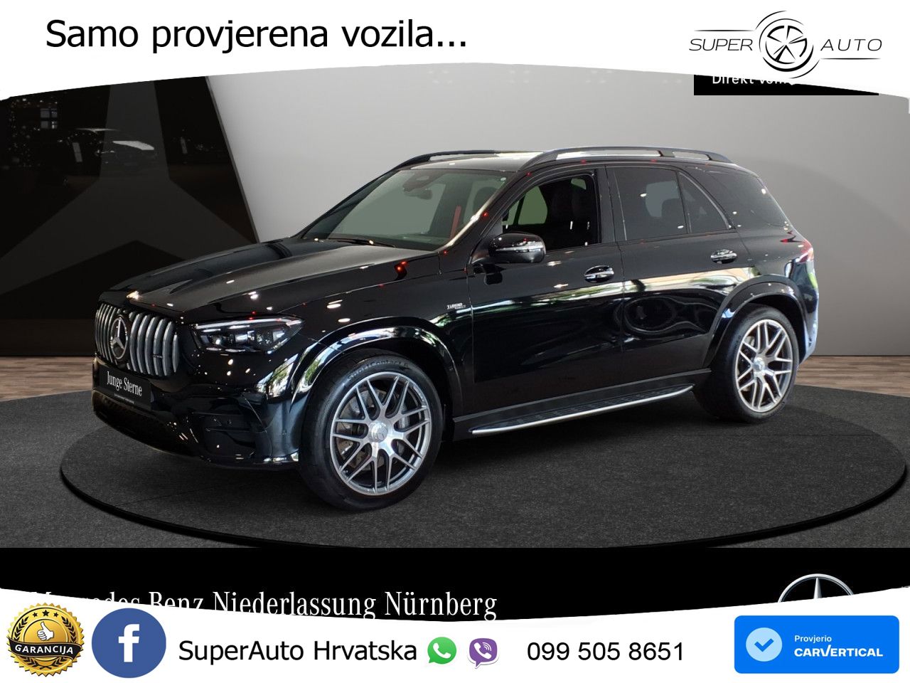 Mercedes AMG GLE 53 (435 KS) EQ Boost 4MATIC+ AMG SPEEDSHIFT TCT 9G LED+GR SJED+ACC
