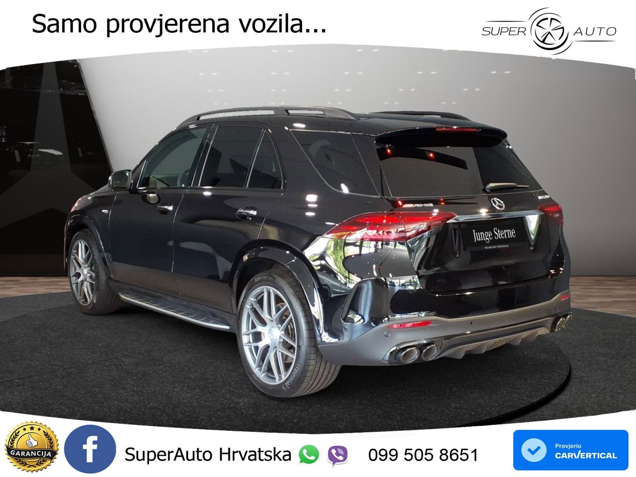 Mercedes AMG GLE 53 (435 KS) EQ Boost 4MATIC+ AMG SPEEDSHIFT TCT 9G LED+GR SJED+ACC