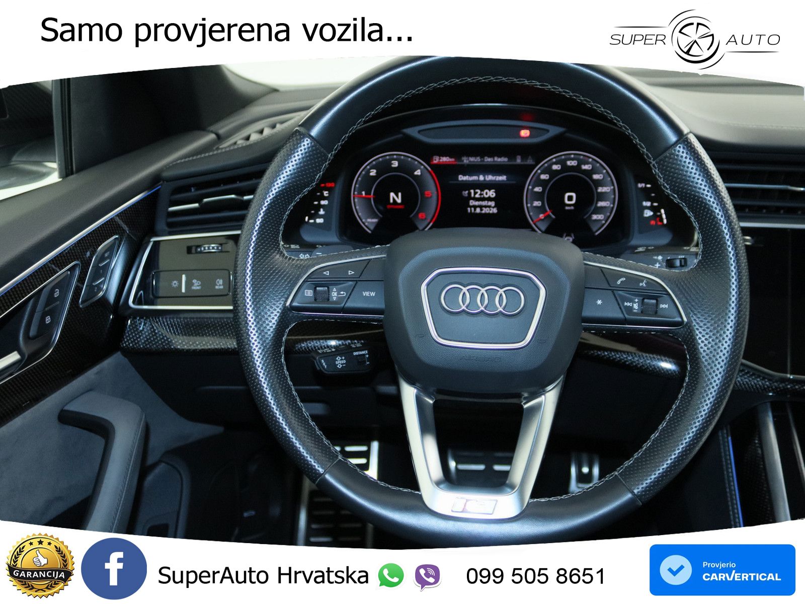 Audi Q8 50 TDI V6 (286 KS) quattro Tiptronic