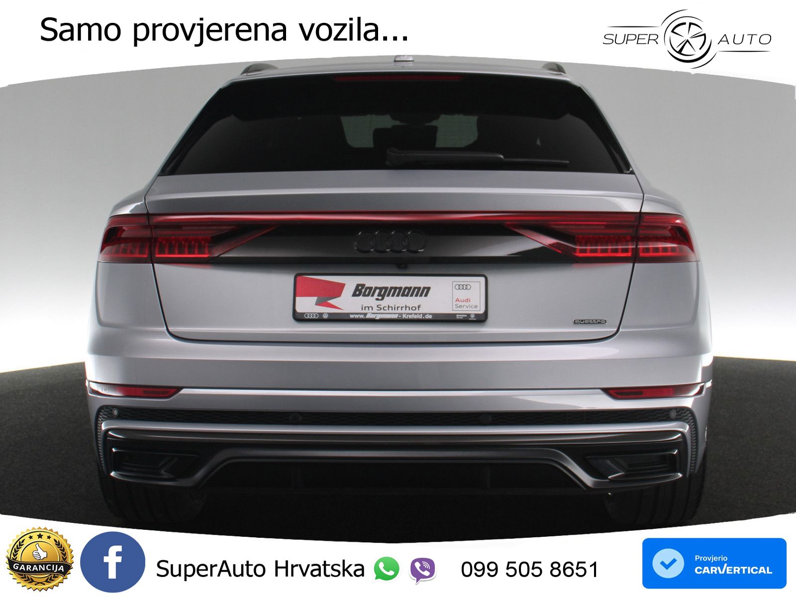 Audi Q8 50 TDI V6 (286 KS) quattro Tiptronic
