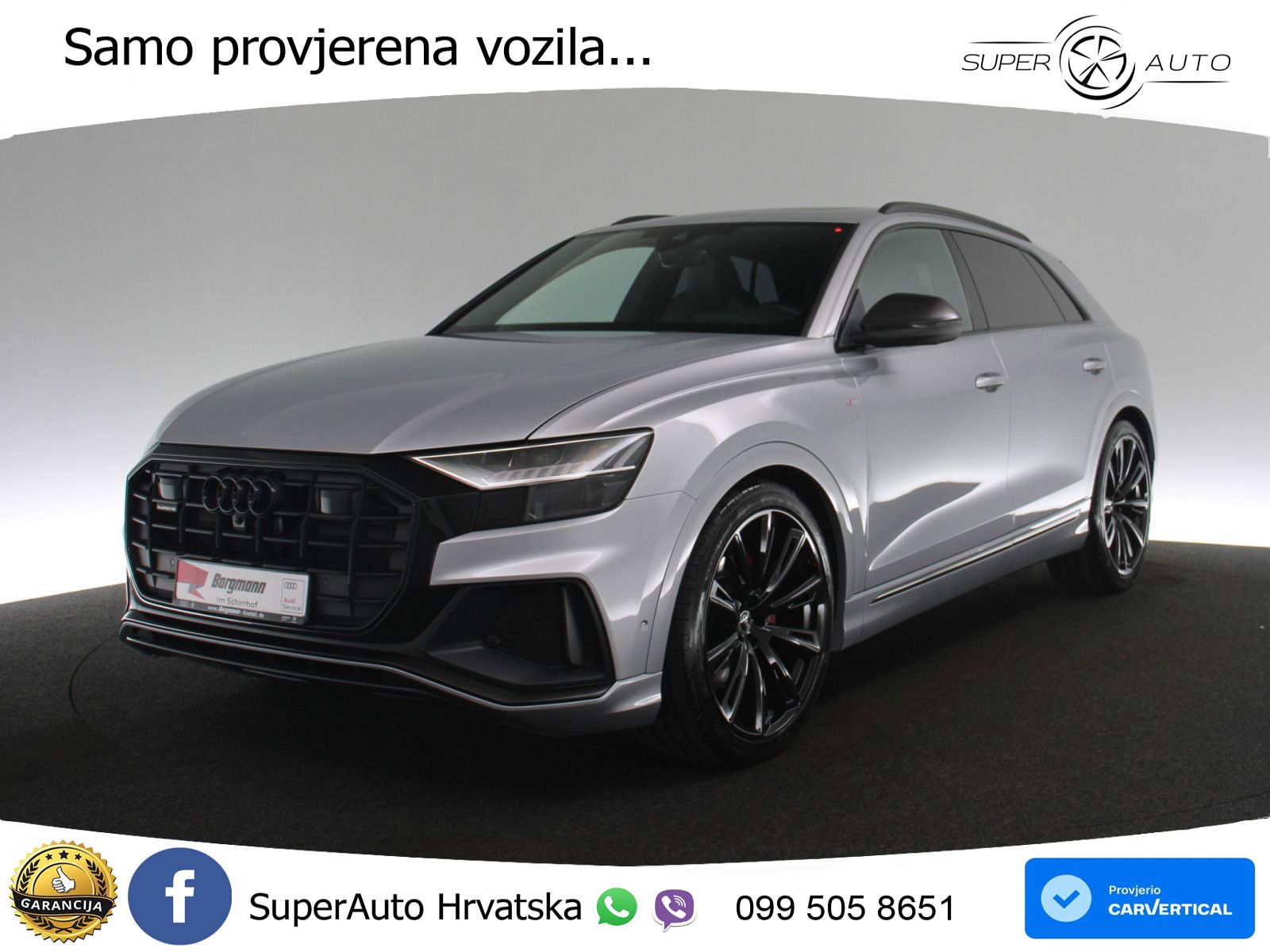 Audi Q8 50 TDI V6 (286 KS) quattro Tiptronic