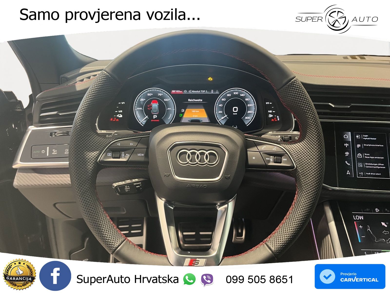 Audi Q8 60 TFSIe V6 (490 KS) quattro Tiptronic 489 KS LED+GR SJED+ACC