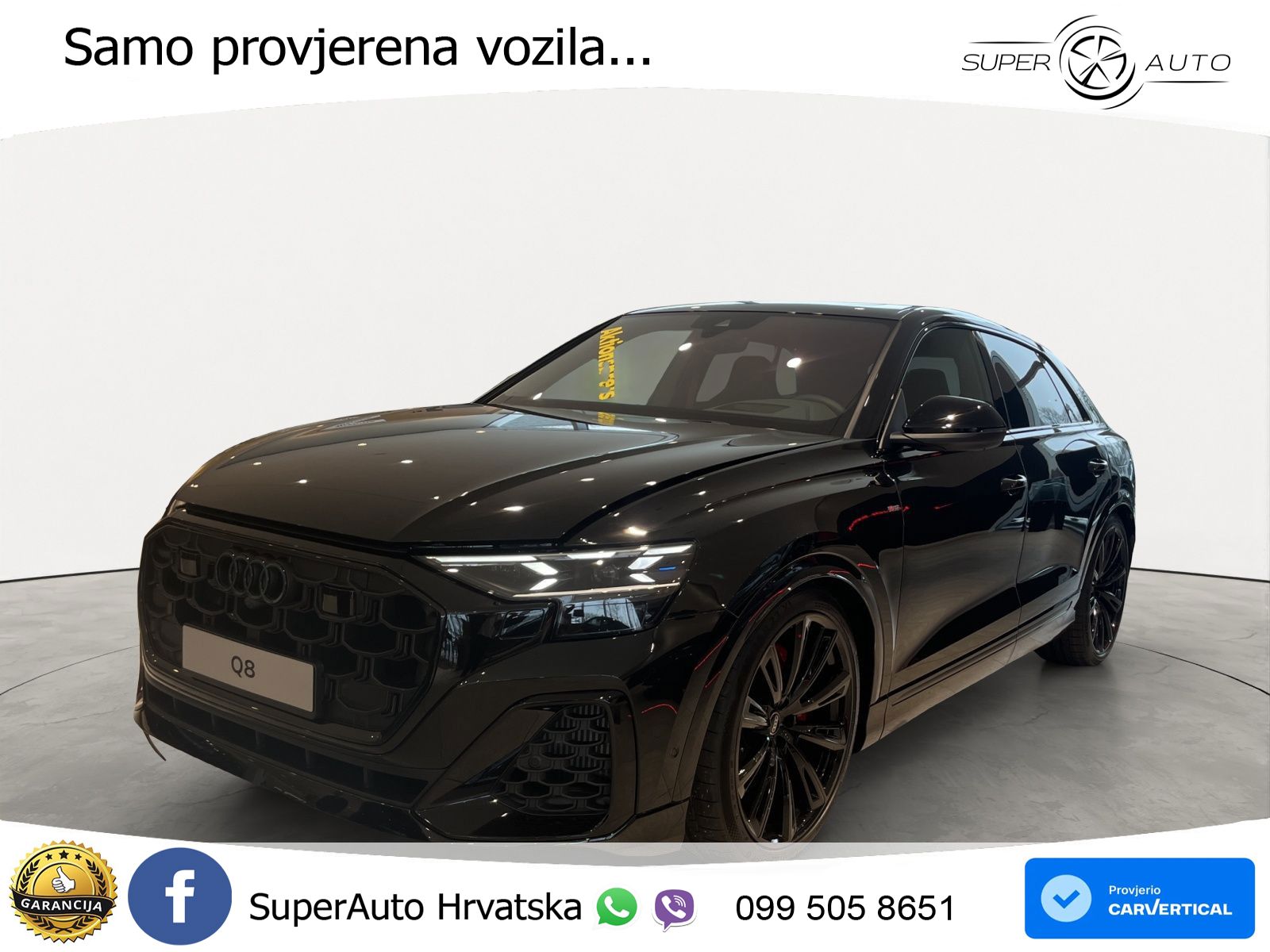 Audi Q8 60 TFSIe V6 (490 KS) quattro Tiptronic 489 KS LED+GR SJED+ACC