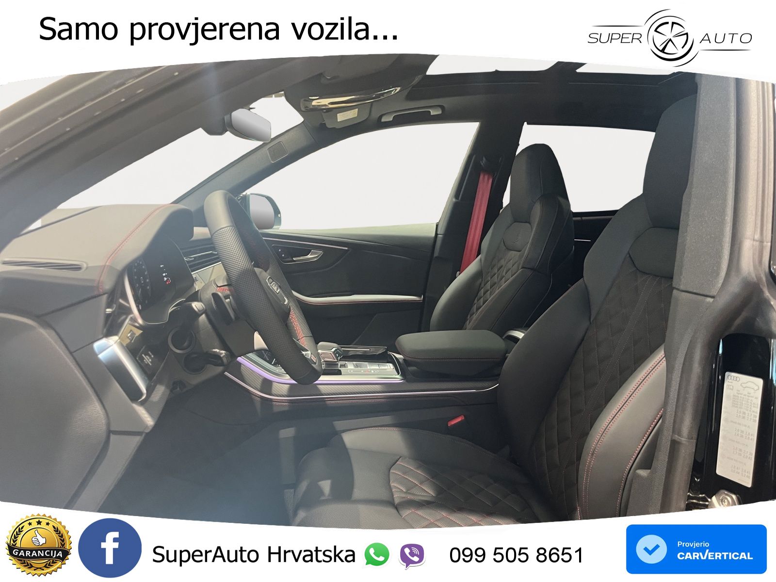 Audi Q8 60 TFSIe V6 (490 KS) quattro Tiptronic 489 KS LED+GR SJED+ACC