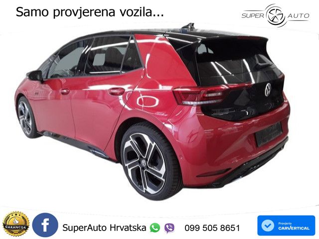 Volkswagen ID.3 GTX 84 kWh (286 KS) LED+GR SJED+ACC