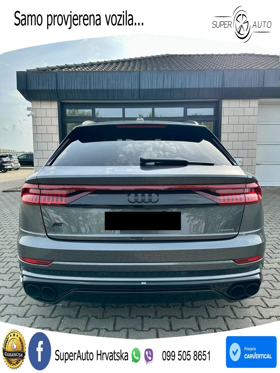 Audi Q8 50 TDI V6 (286 KS) quattro Tiptronic S line 330 KS LED+GR SJED+ACC