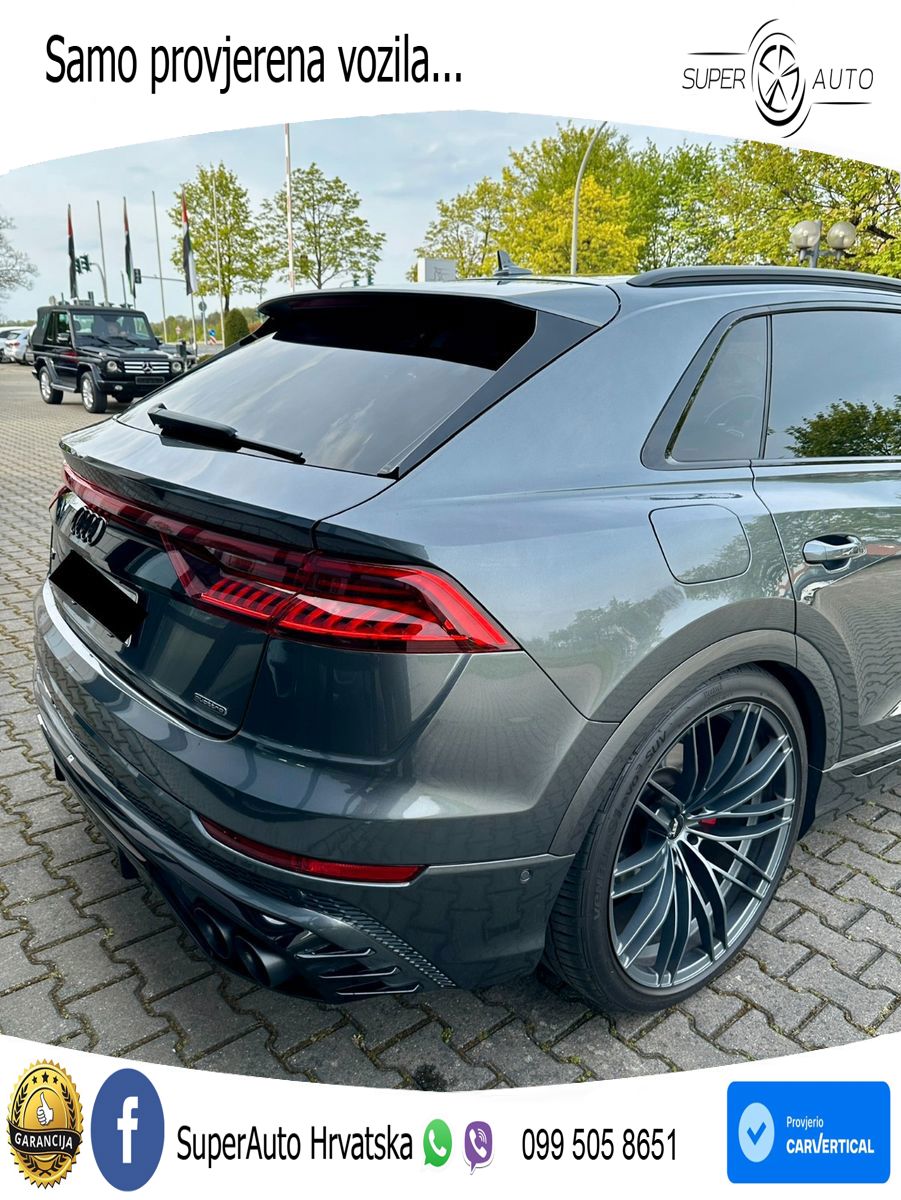 Audi Q8 50 TDI V6 (286 KS) quattro Tiptronic S line 330 KS LED+GR SJED+ACC