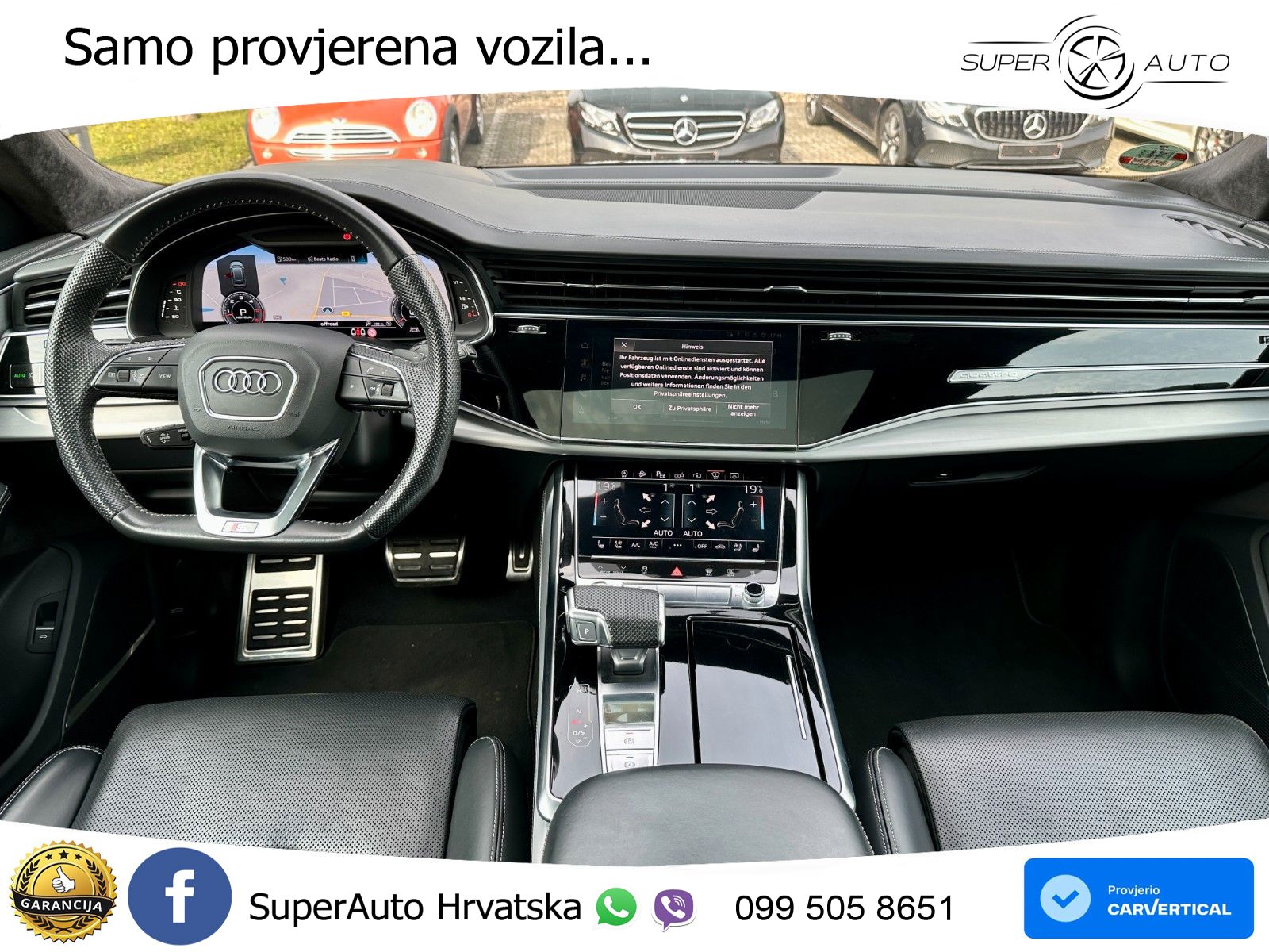 Audi Q8 50 TDI V6 (286 KS) quattro Tiptronic S line 330 KS LED+GR SJED+ACC