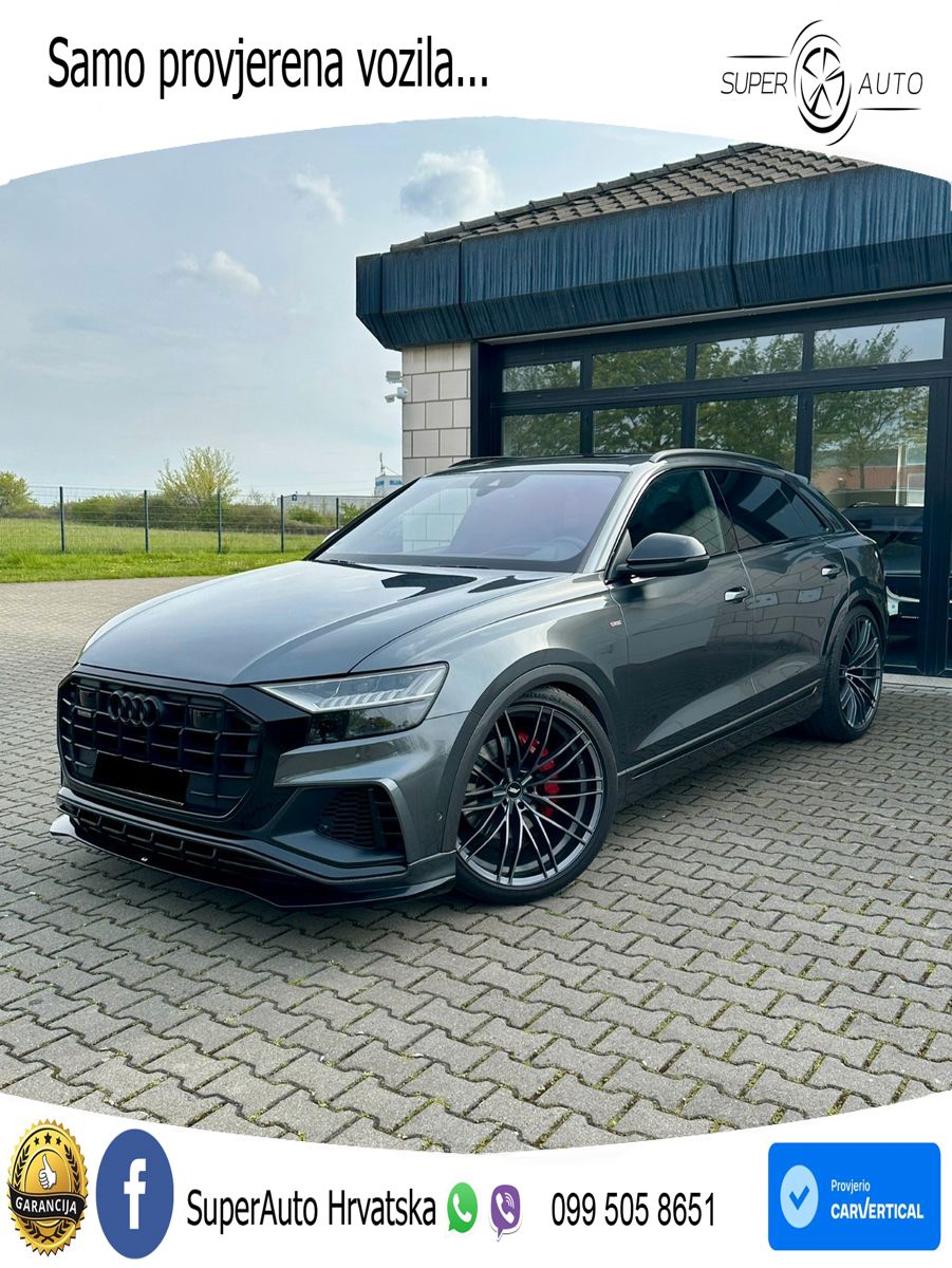 Audi Q8 50 TDI V6 (286 KS) quattro Tiptronic S line 330 KS LED+GR SJED+ACC