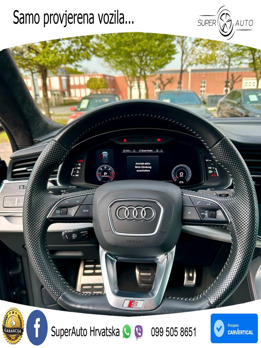 Audi Q8 50 TDI V6 (286 KS) quattro Tiptronic S line 330 KS LED+GR SJED+ACC