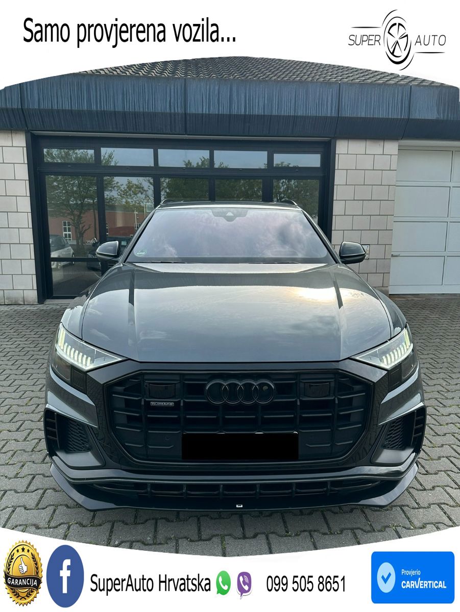 Audi Q8 50 TDI V6 (286 KS) quattro Tiptronic S line 330 KS LED+GR SJED+ACC