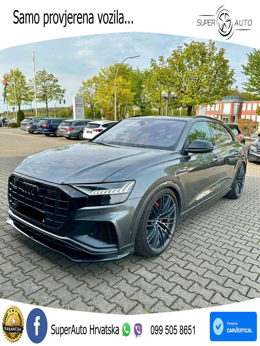 Audi Q8 50 TDI V6 (286 KS) quattro Tiptronic S line 330 KS LED+GR SJED+ACC